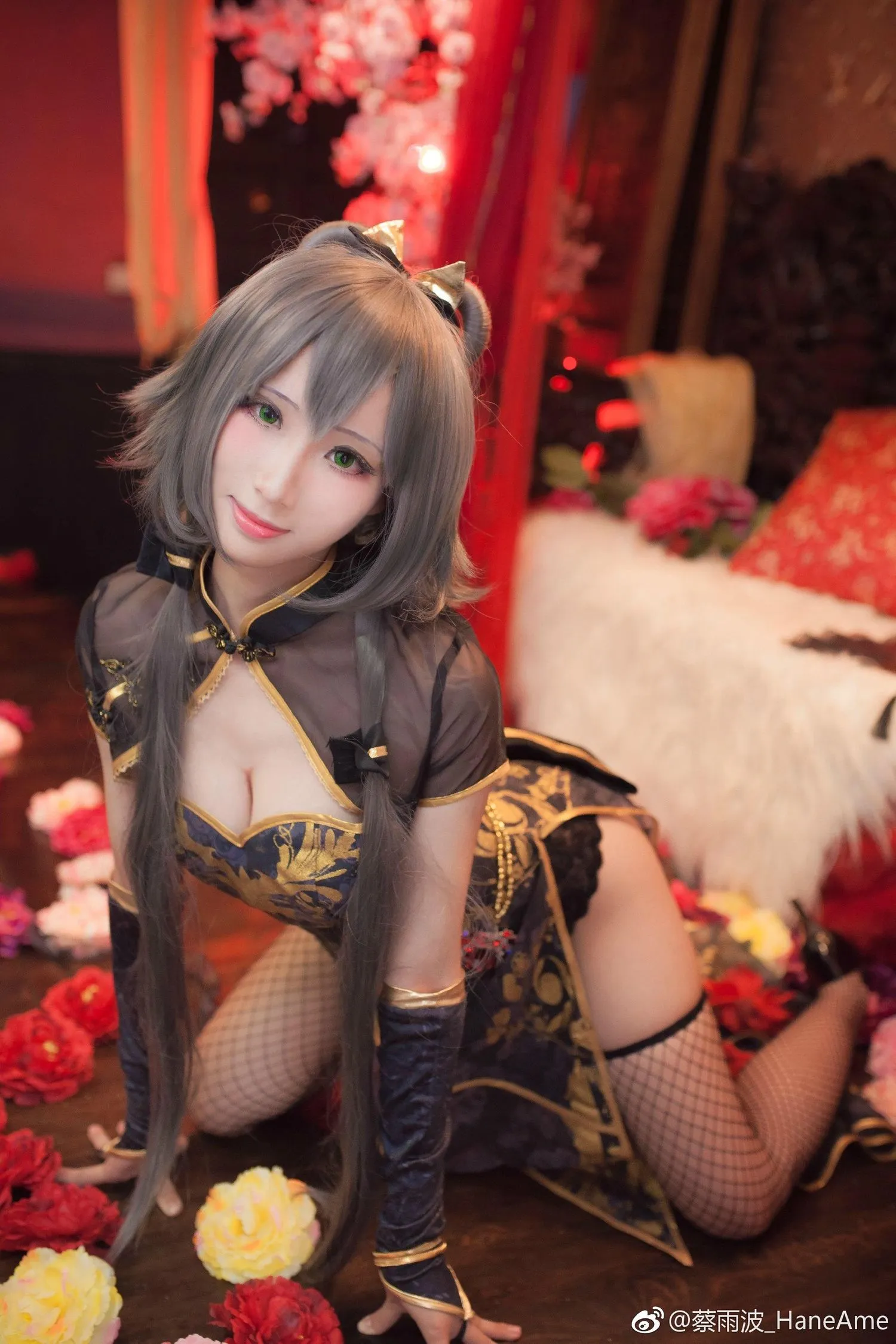 雨波_HaneAme 微博图包-旗袍 [31P]插图8