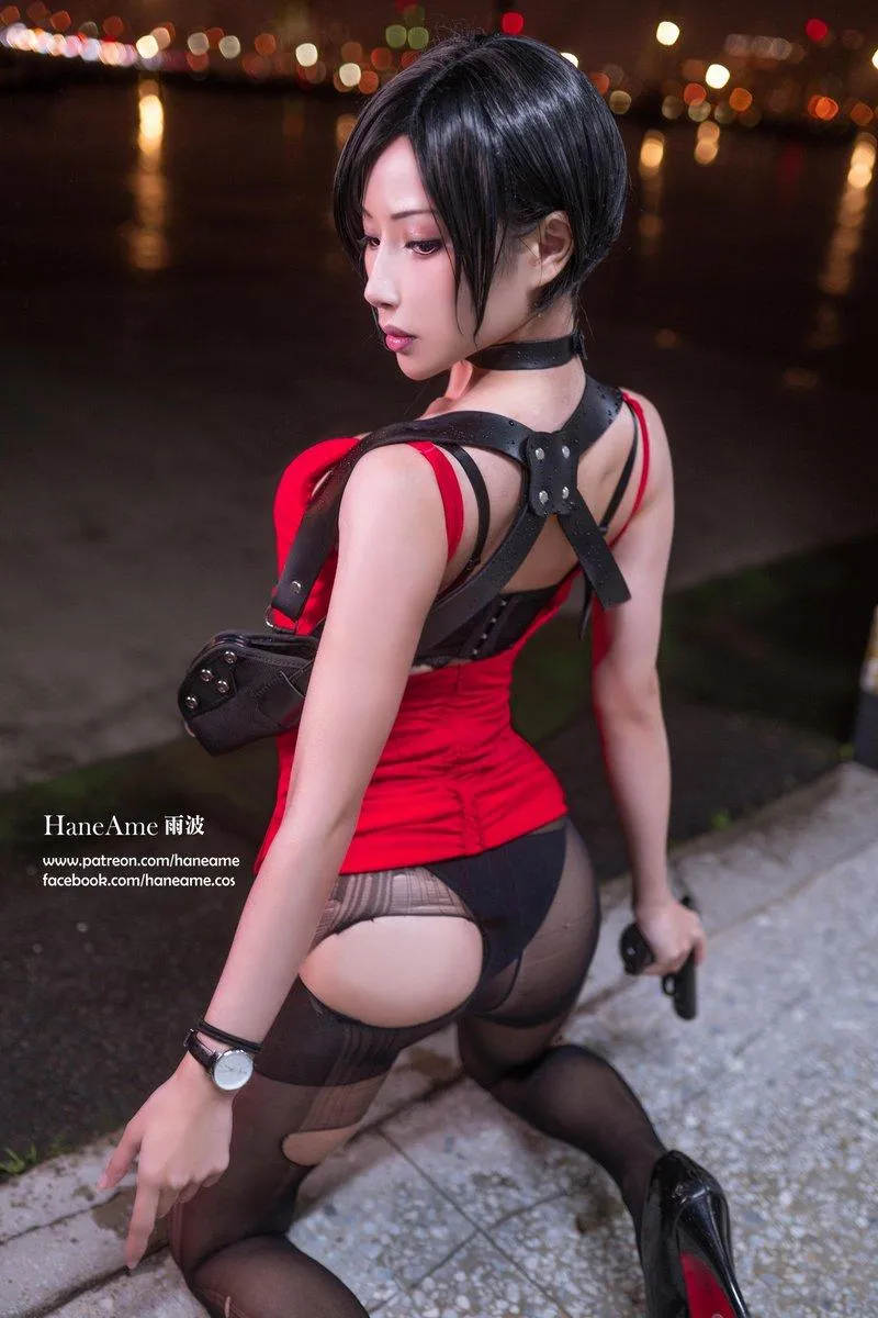 雨波_HaneAme 微博图包-生化危机 艾达.王 [13P]插图6