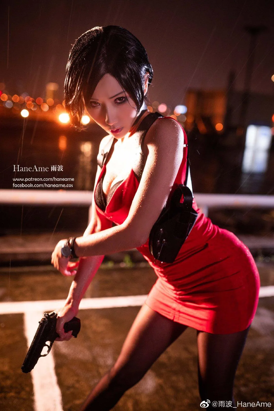 雨波_HaneAme 微博图包-生化危机 艾达.王 [13P]插图9