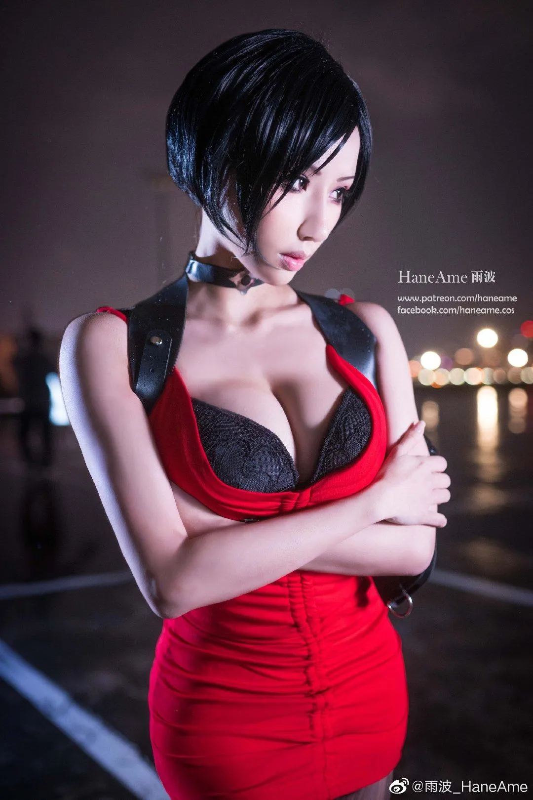 雨波_HaneAme 微博图包-生化危机 艾达.王 [13P]插图