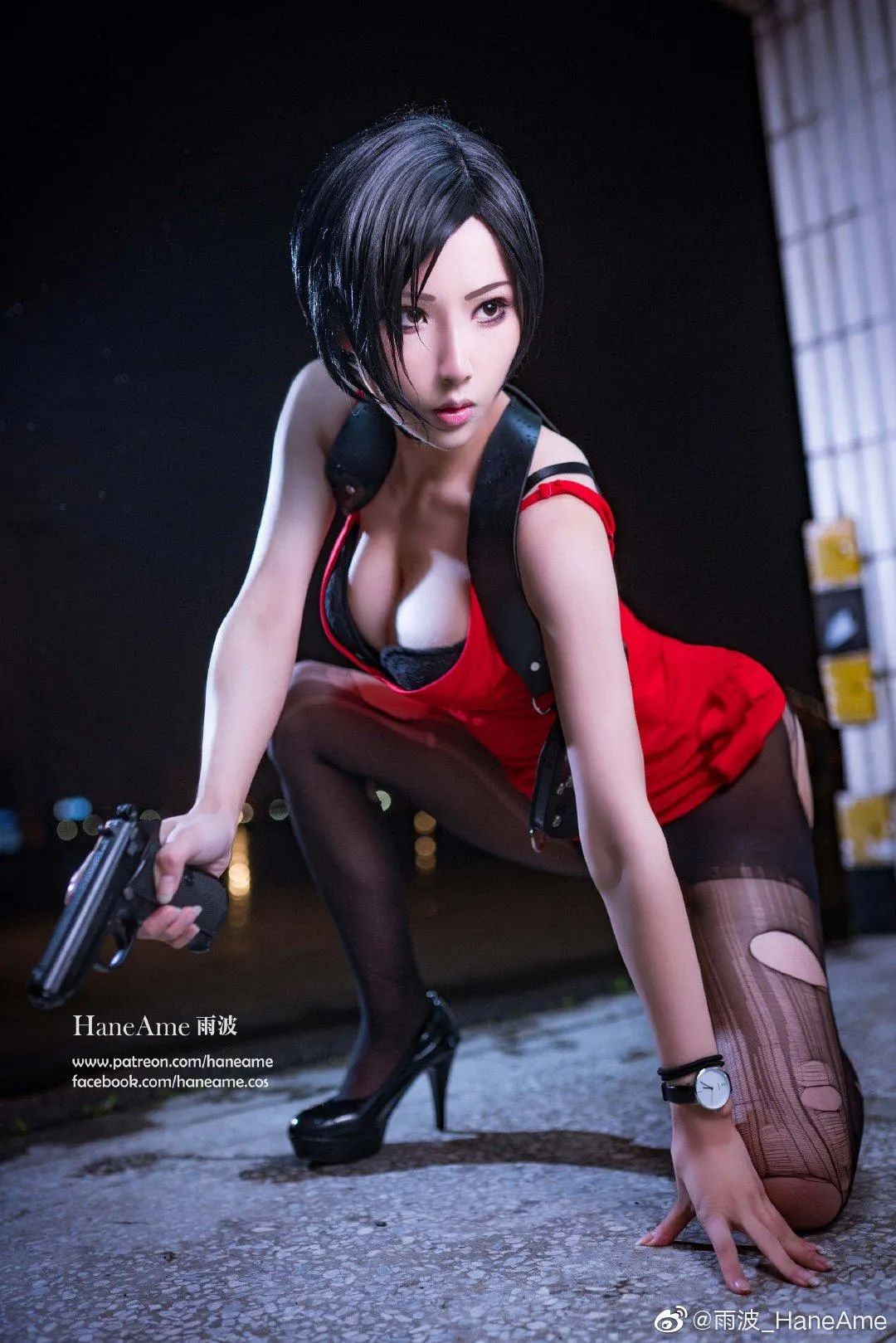 雨波_HaneAme 微博图包-生化危机 艾达.王 [13P]插图1