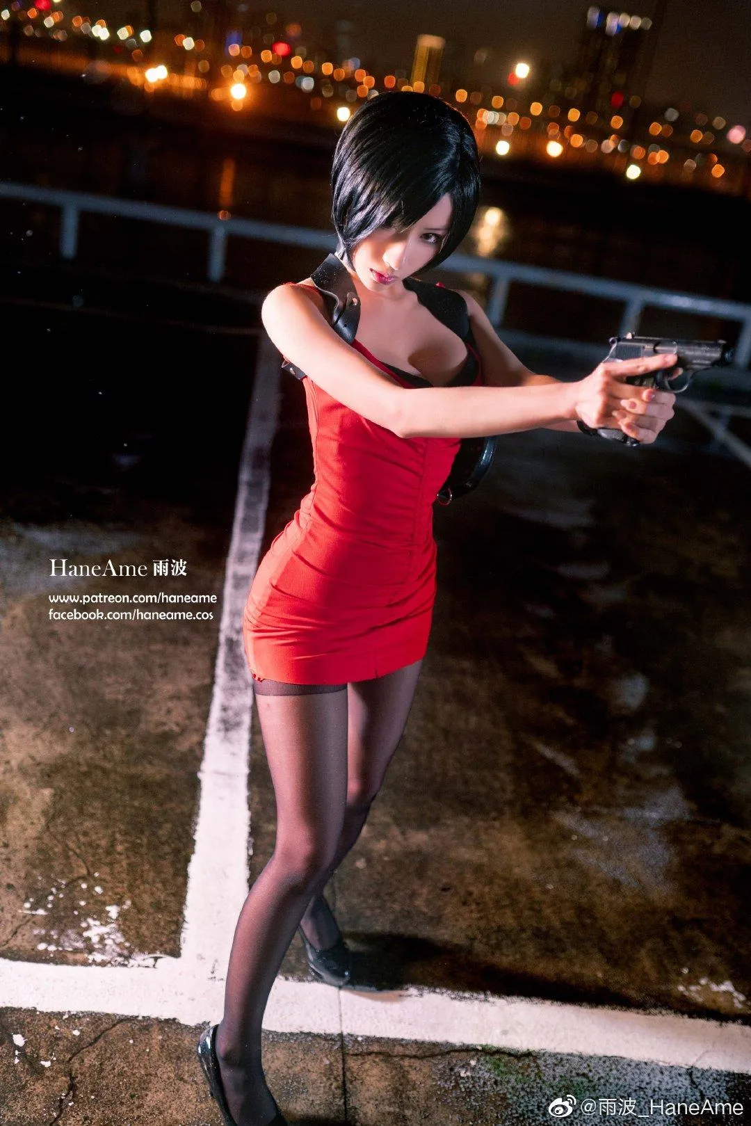 雨波_HaneAme 微博图包-生化危机 艾达.王 [13P]插图2