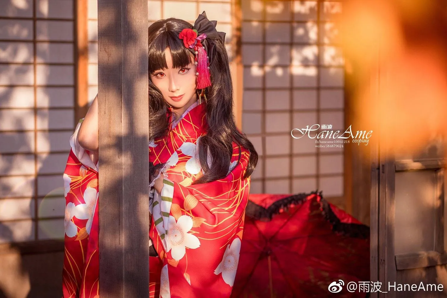雨波_HaneAme 微博图包-秋叶和服 [9P]插图7