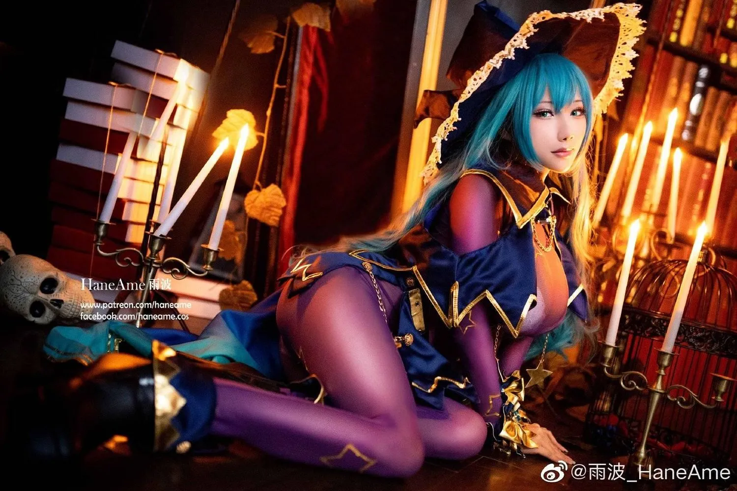 雨波_HaneAme 微博图包-赝造魔女 [9P]插图5