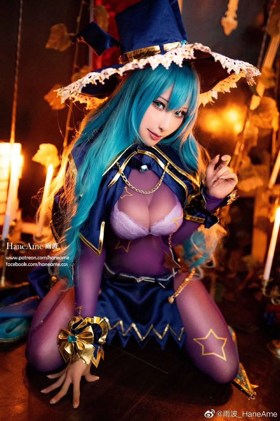 雨波_HaneAme 微博图包-赝造魔女 [9P]插图6