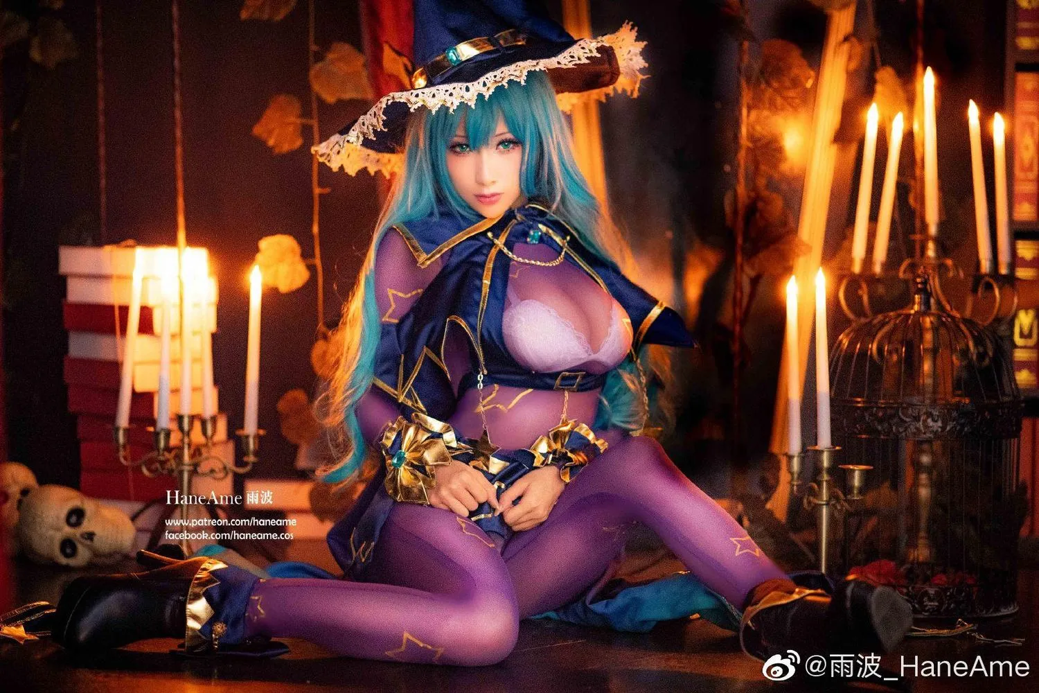 雨波_HaneAme 微博图包-赝造魔女 [9P]插图7