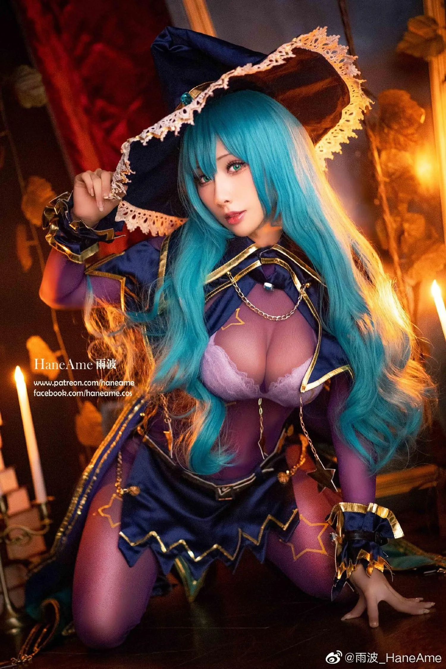 雨波_HaneAme 微博图包-赝造魔女 [9P]插图8