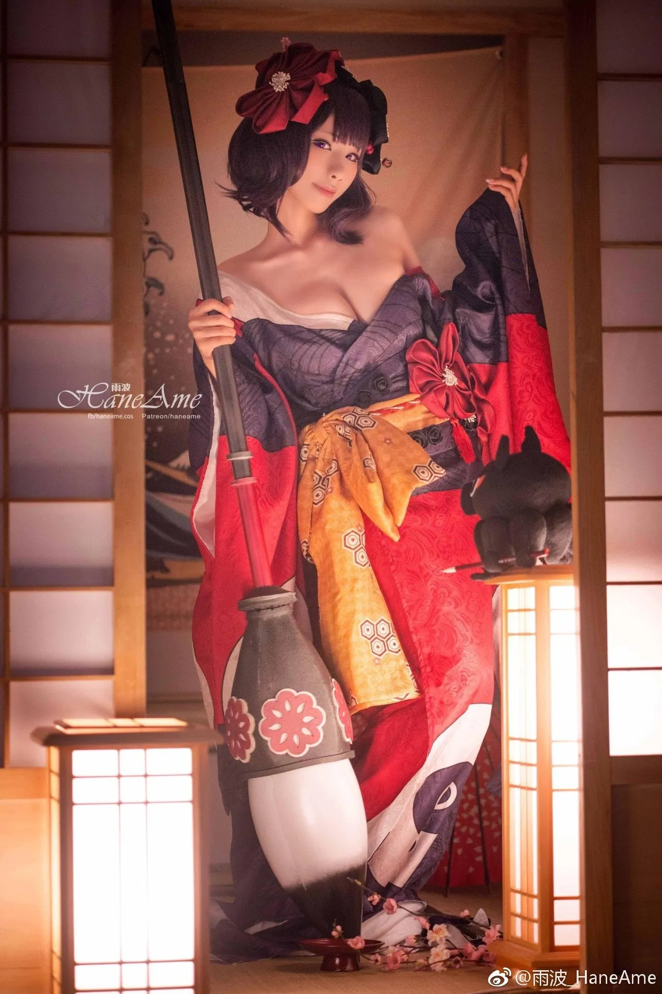 雨波_HaneAme 微博图包-fgo葛饰北斋 [18P]插图6