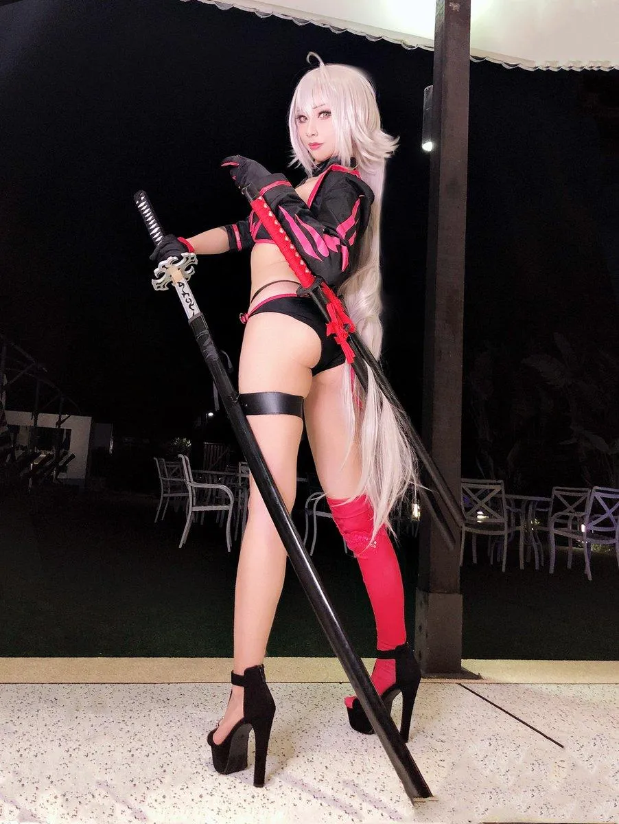 雨波_HaneAme 微博图包-fgo贞德Alter [68P]插图5
