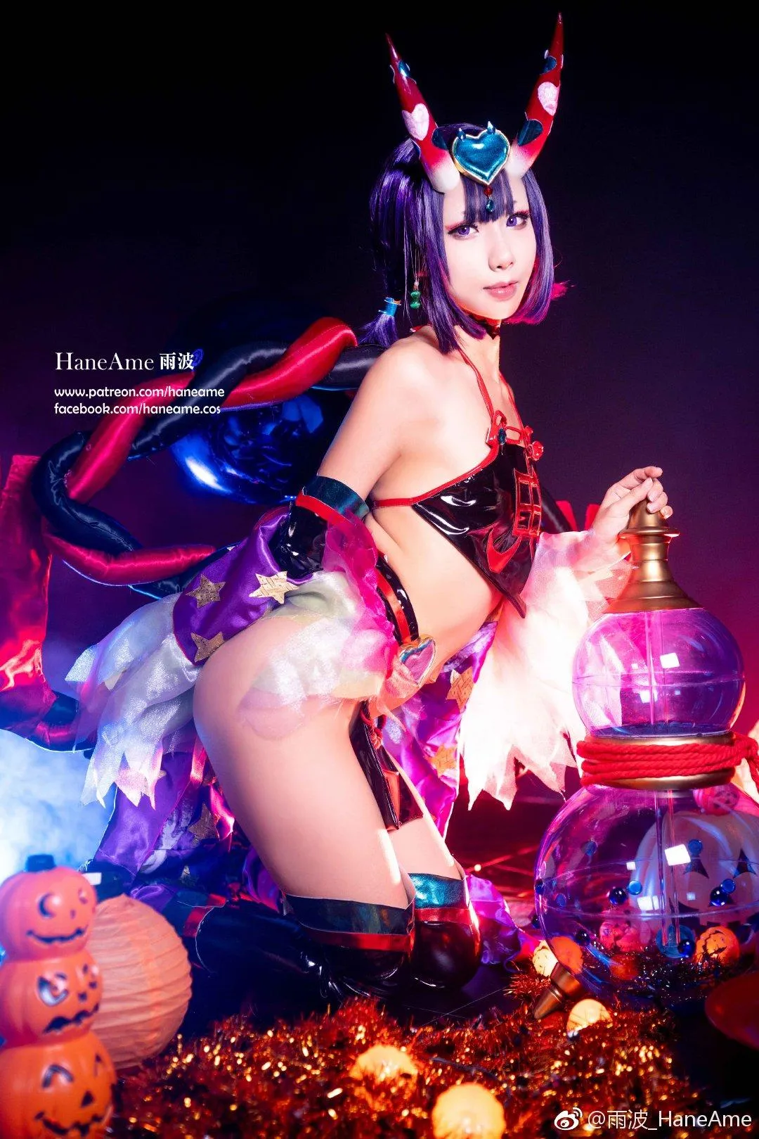 雨波_HaneAme 微博图包-fgo酒吞童子 [51P]插图6
