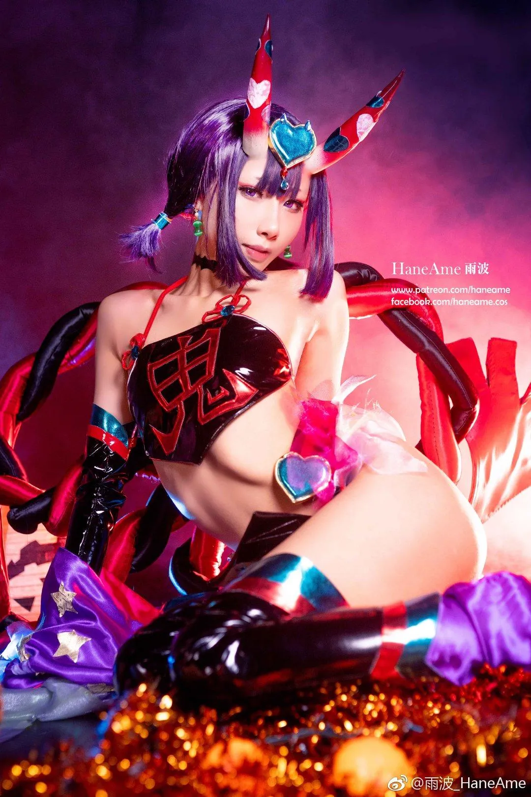 雨波_HaneAme 微博图包-fgo酒吞童子 [51P]插图9