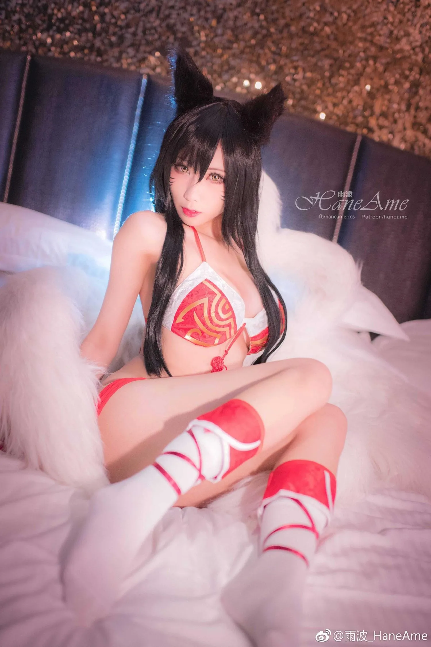 雨波_HaneAme 微博图包-lol阿狸 [76P]插图