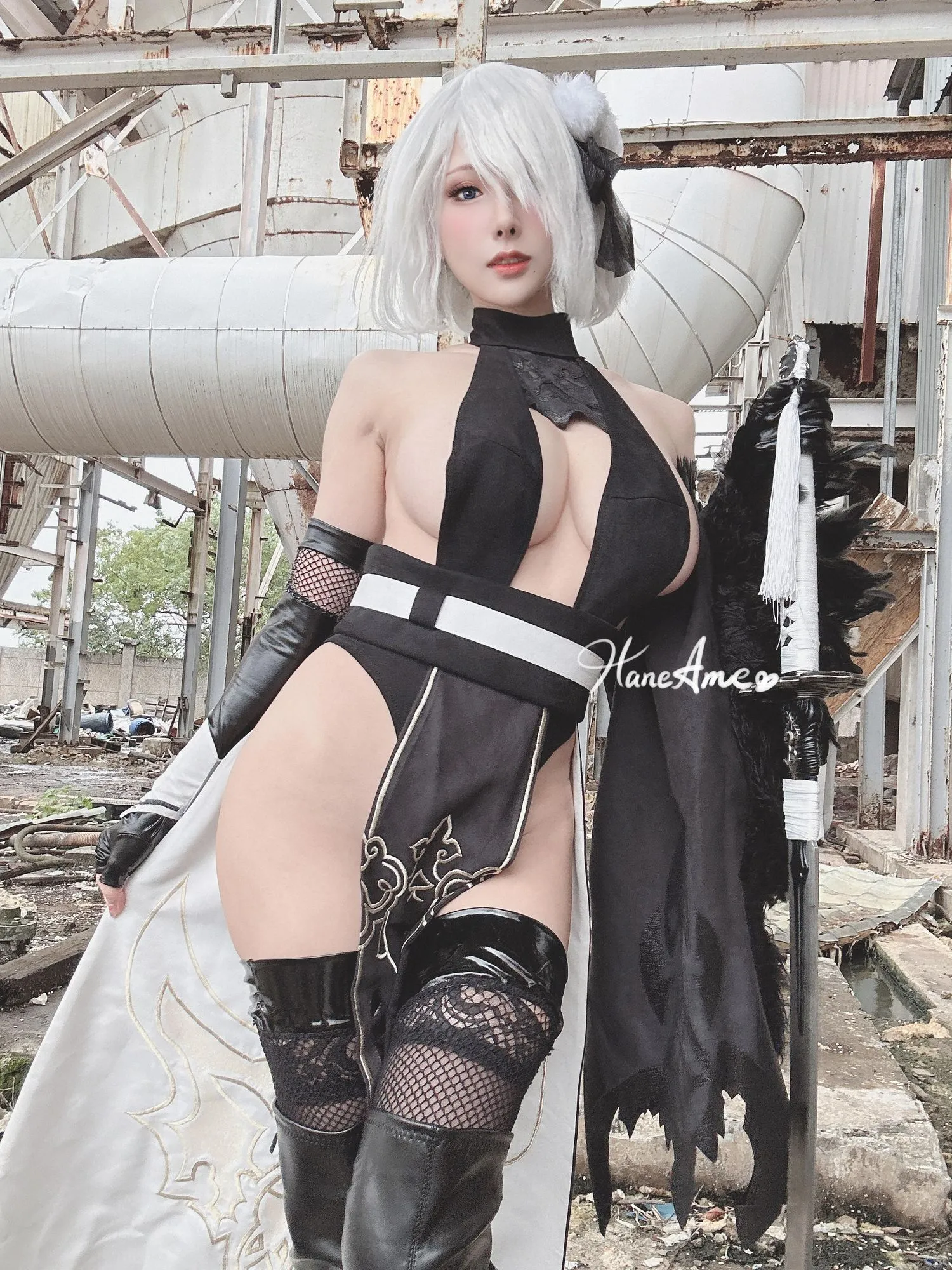 雨波_HaneAme 新本 – 罪恶修女2B-图片 [123P]插图8