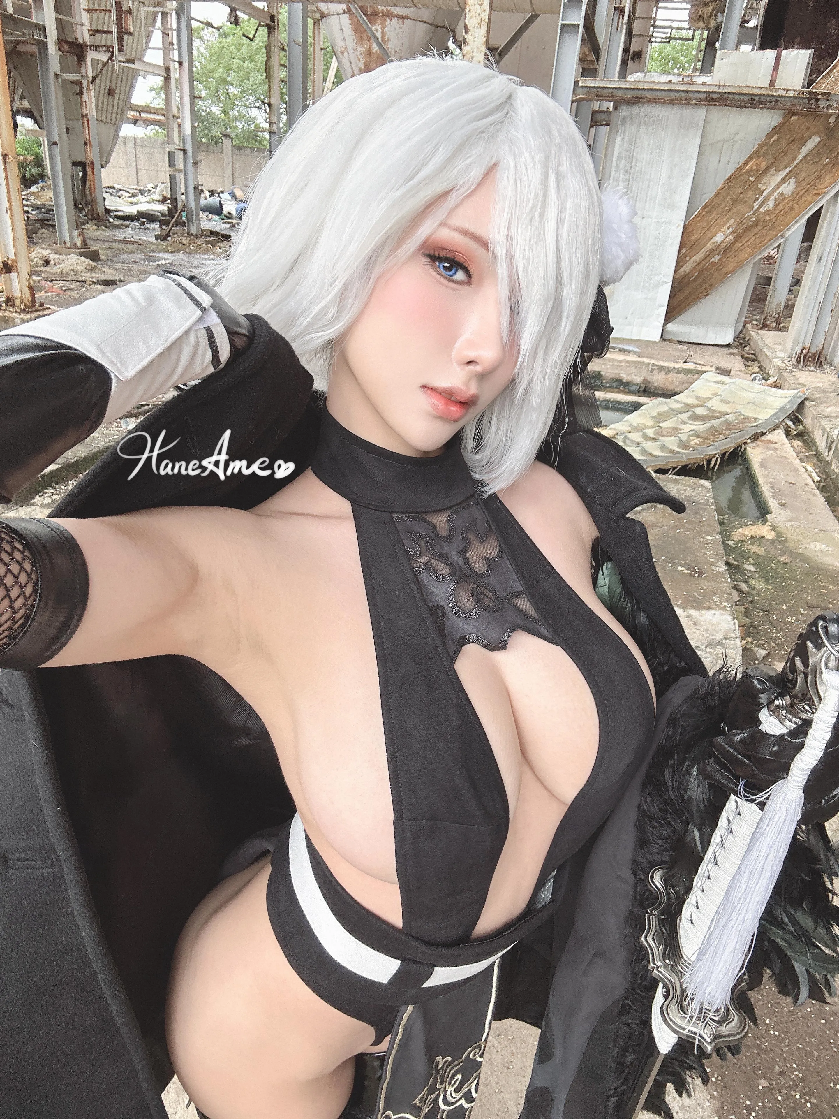 雨波_HaneAme 新本 – 罪恶修女2B-图片 [123P]插图