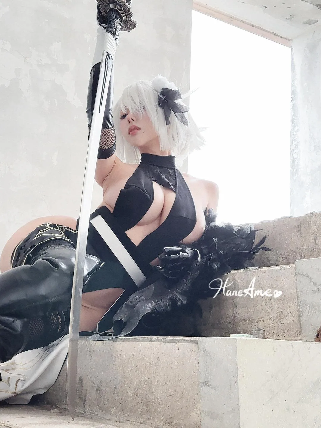 雨波_HaneAme 新本 – 罪恶修女2B-图片 [123P]插图4
