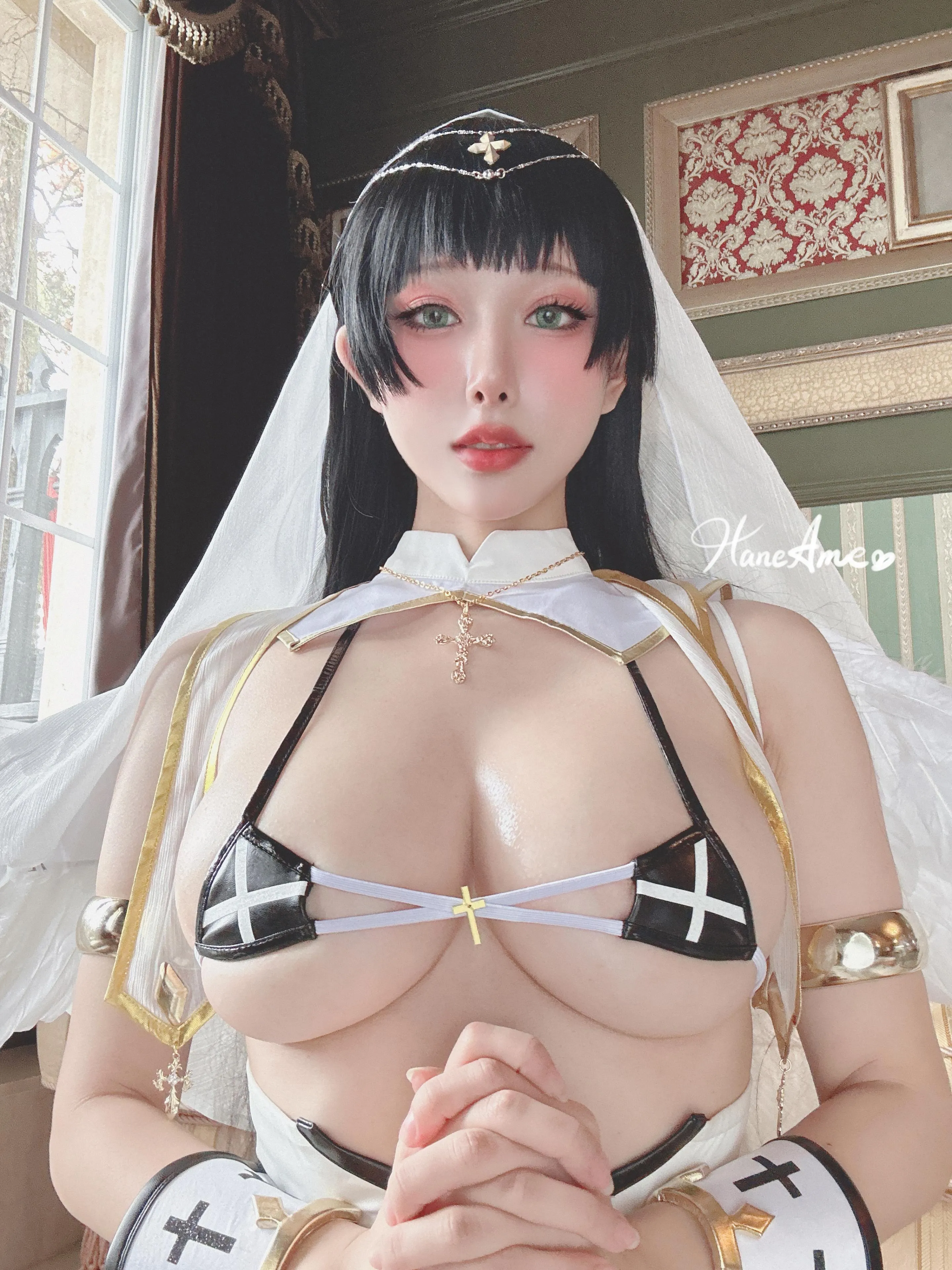 雨波_HaneAme 新本 – 罪恶修女2B-图片 [123P]插图1