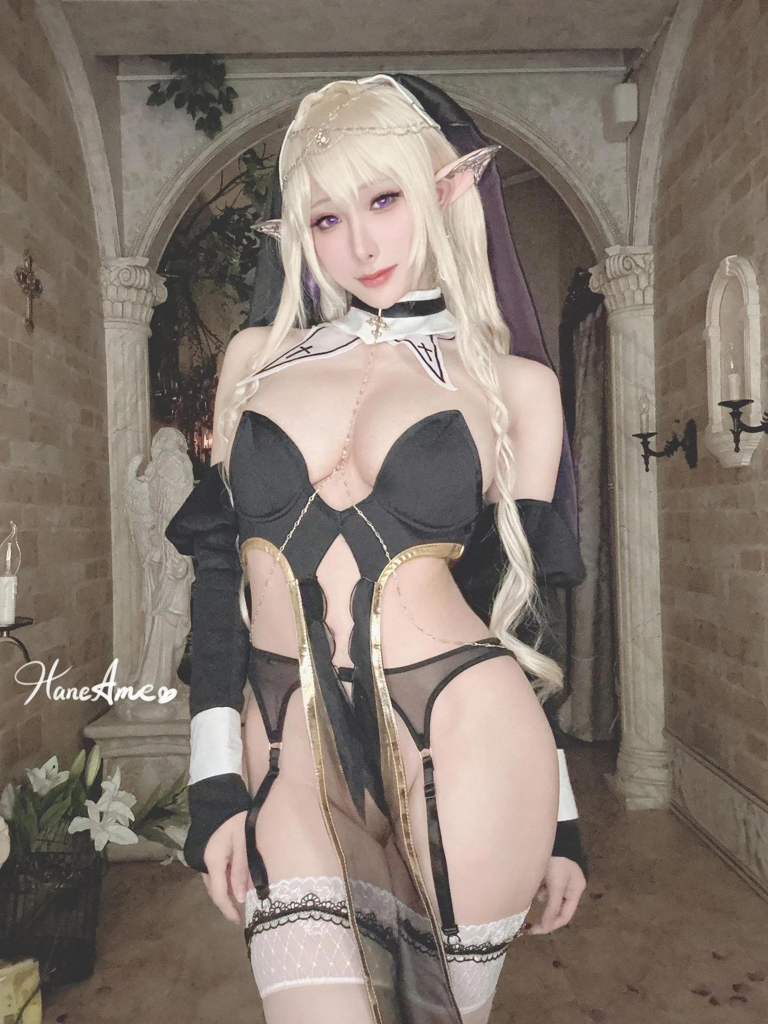 雨波_HaneAme 新本 – 罪恶修女2B-图片 [123P]插图1