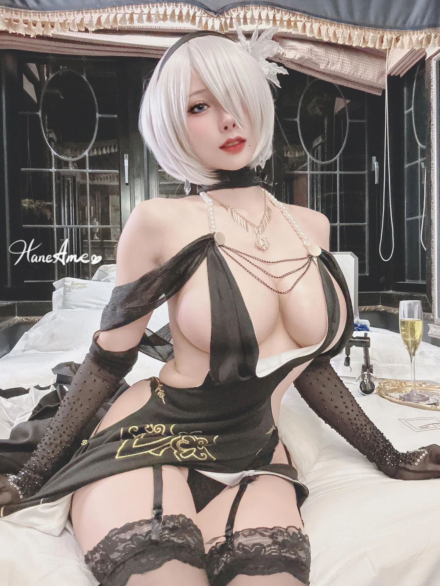 雨波_HaneAme 新本 – 罪恶修女2B-图片 [123P]插图