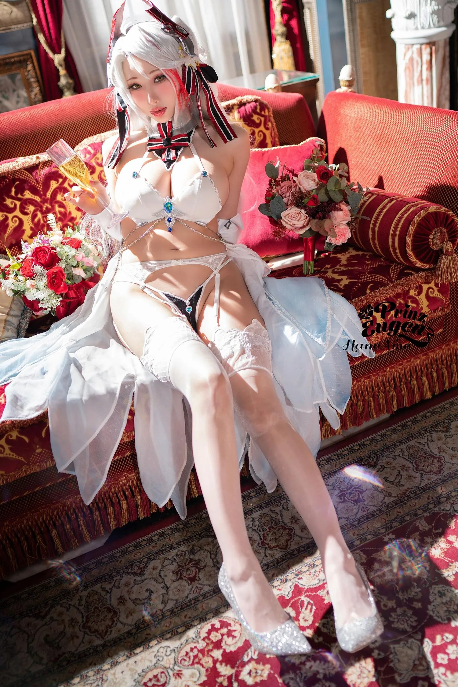 雨波_HaneAme 歐根親王 寫真書 (4套) -婚纱 [26P]插图5
