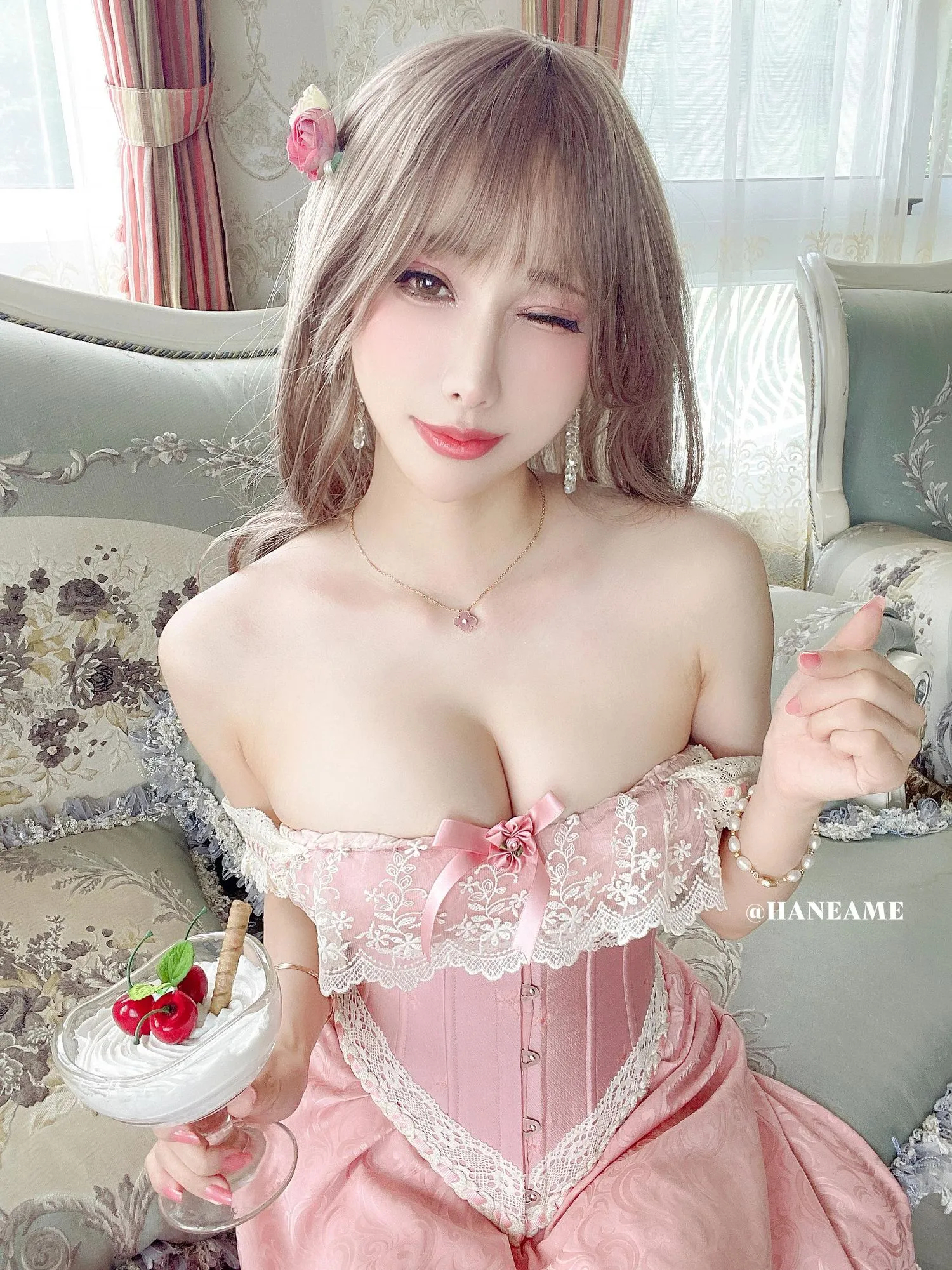雨波_HaneAme 私服_窕窕淑女 [55P]插图8
