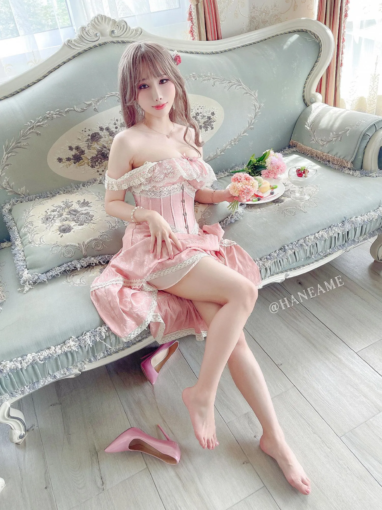 雨波_HaneAme 私服_窕窕淑女 [55P]插图3
