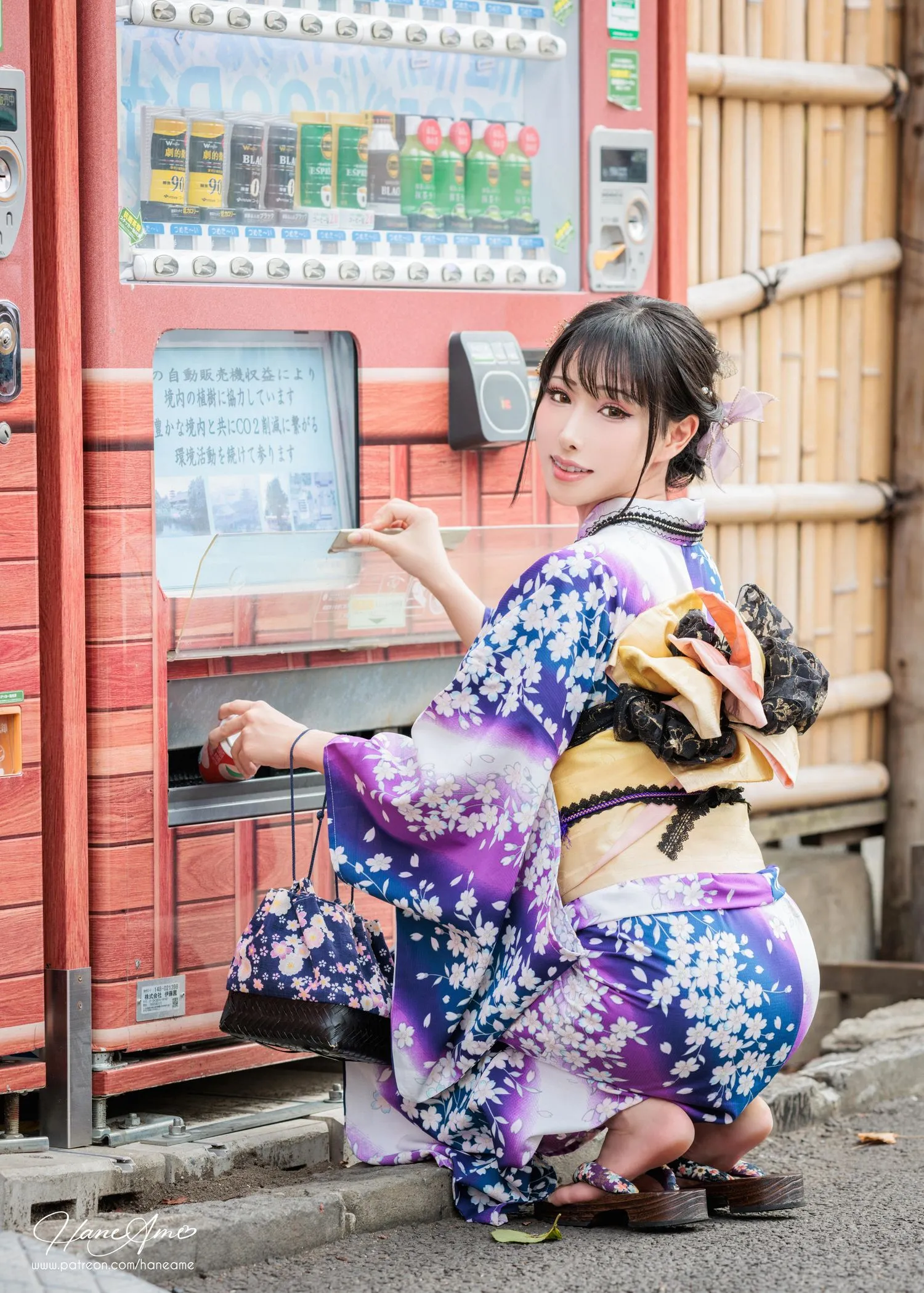 雨波_HaneAme 紫罗兰 – 夏日浴衣 [110P]插图1