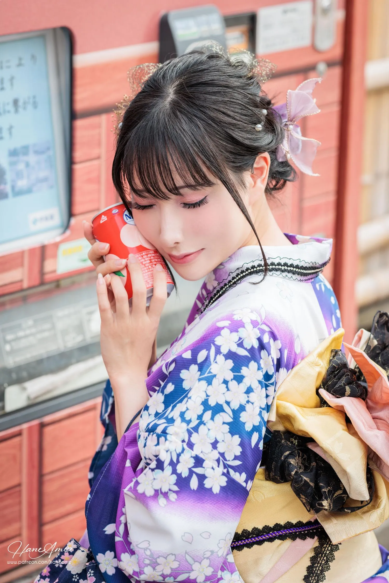 雨波_HaneAme 紫罗兰 – 夏日浴衣 [110P]插图2