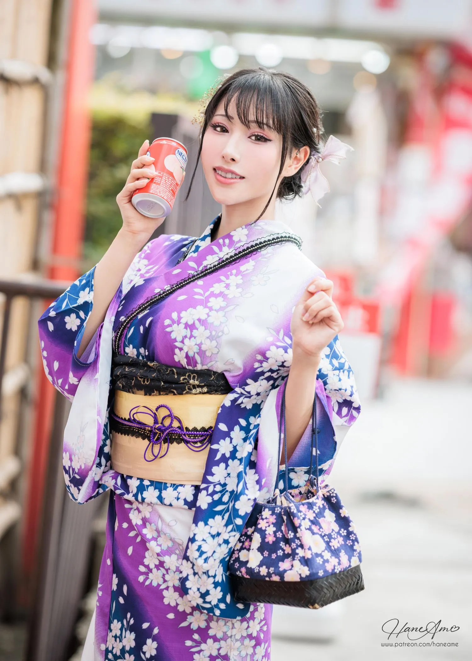 雨波_HaneAme 紫罗兰 – 夏日浴衣 [110P]插图4