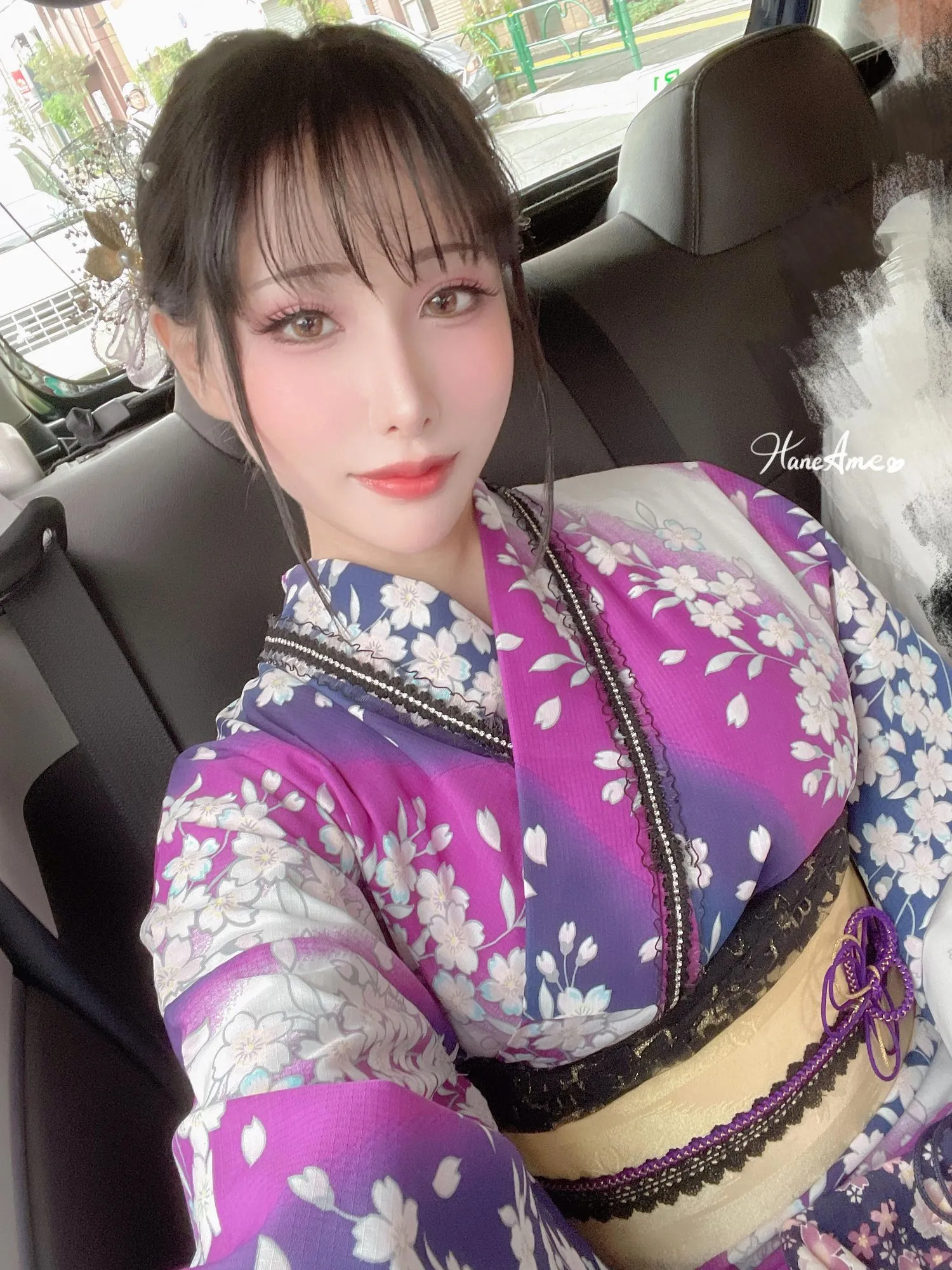 雨波_HaneAme 紫罗兰 – 夏日浴衣 [110P]插图7