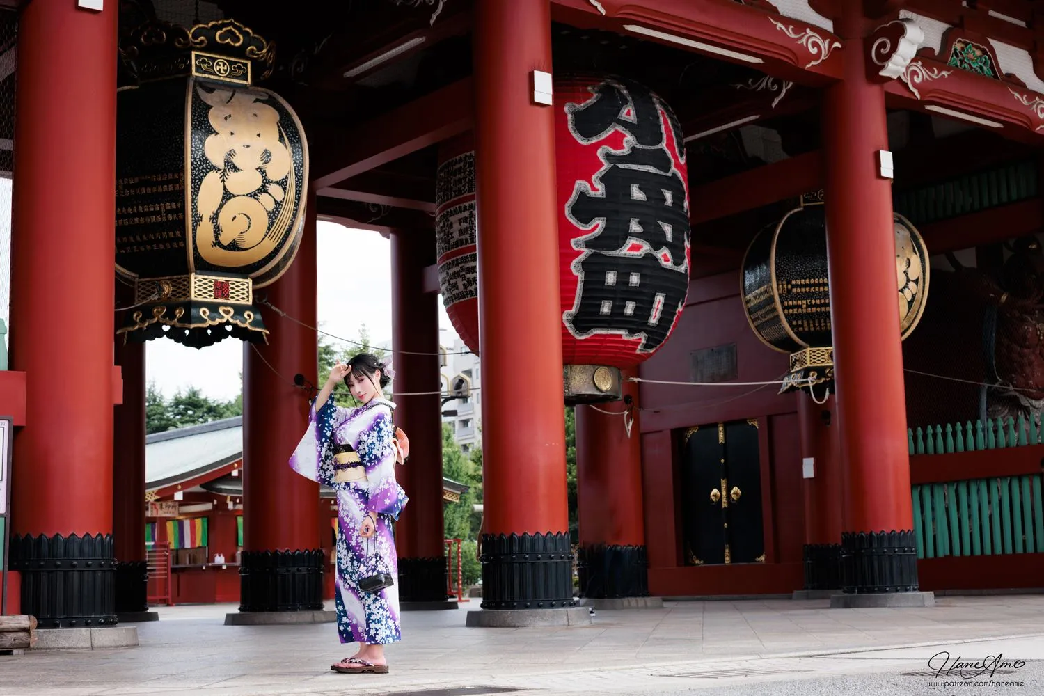 雨波_HaneAme 紫罗兰 – 夏日浴衣 [110P]插图8