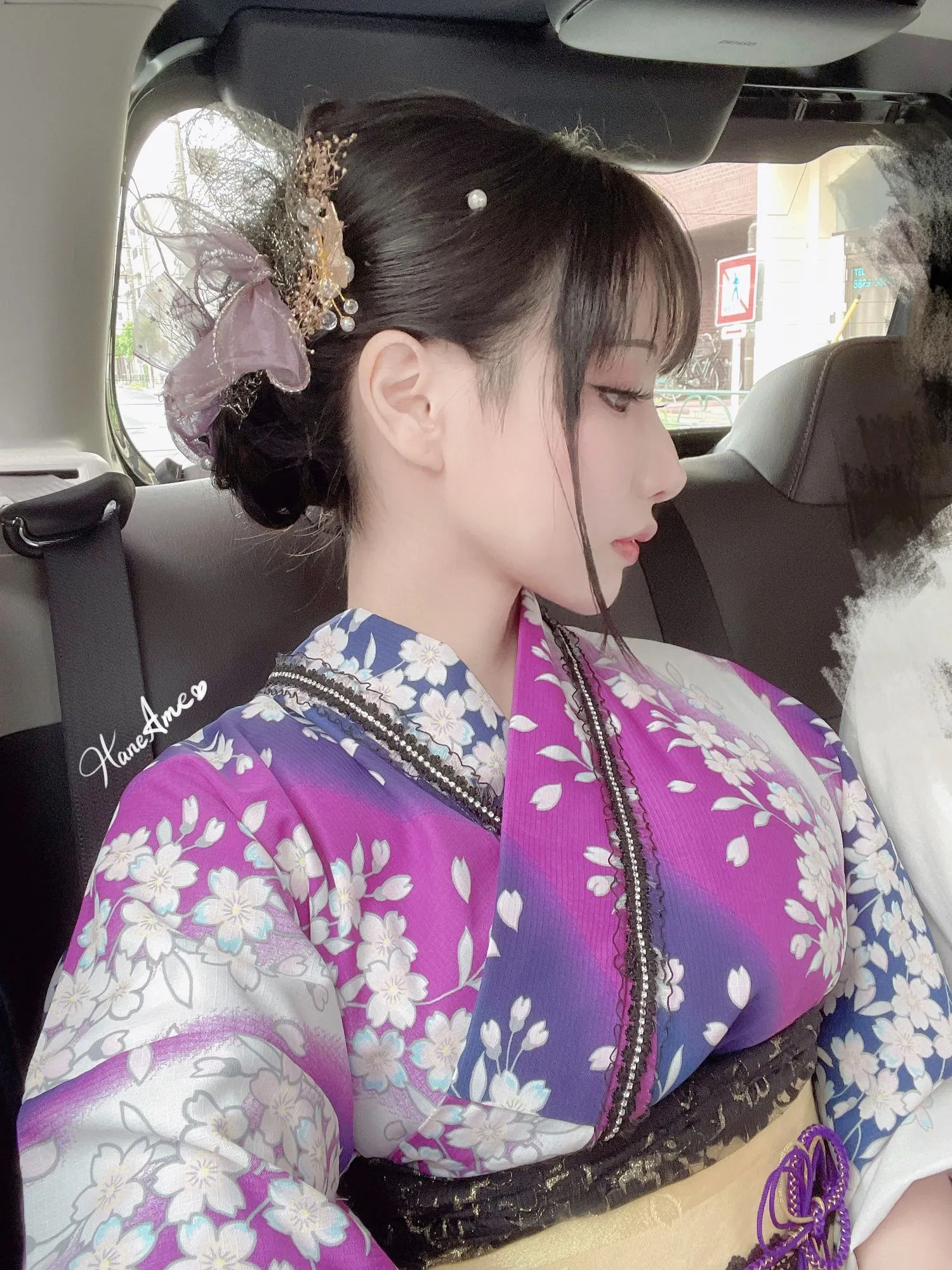 雨波_HaneAme 紫罗兰 – 夏日浴衣 [110P]插图3