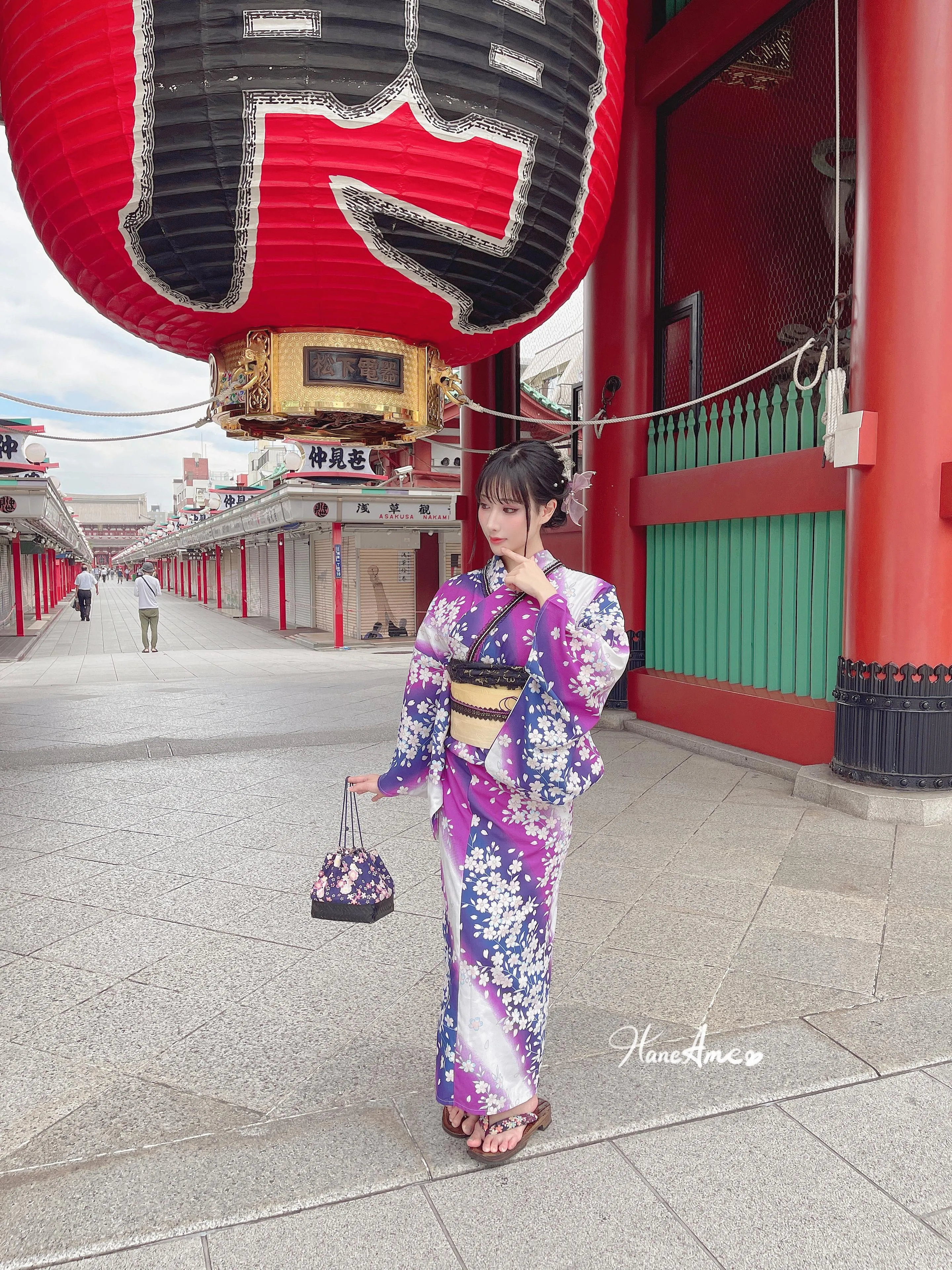 雨波_HaneAme 紫罗兰 – 夏日浴衣 [110P]插图6