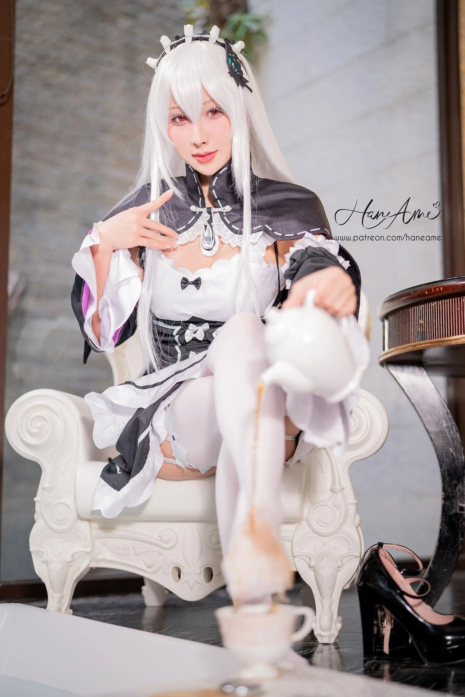 雨波_HaneAme 自购雨波10月图艾姬多娜【22P41M】-RE0_Echidna_艾姬多娜 [22P]插图1