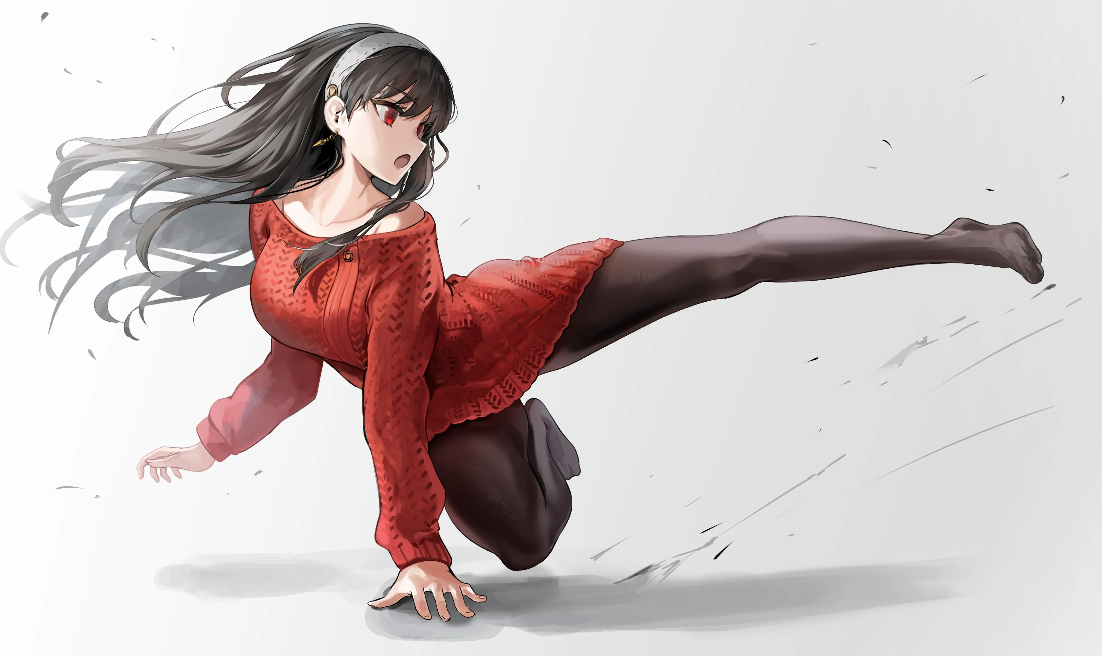 雨波_HaneAme 间谍过家家Yor Forger sweater1 [45P]插图8