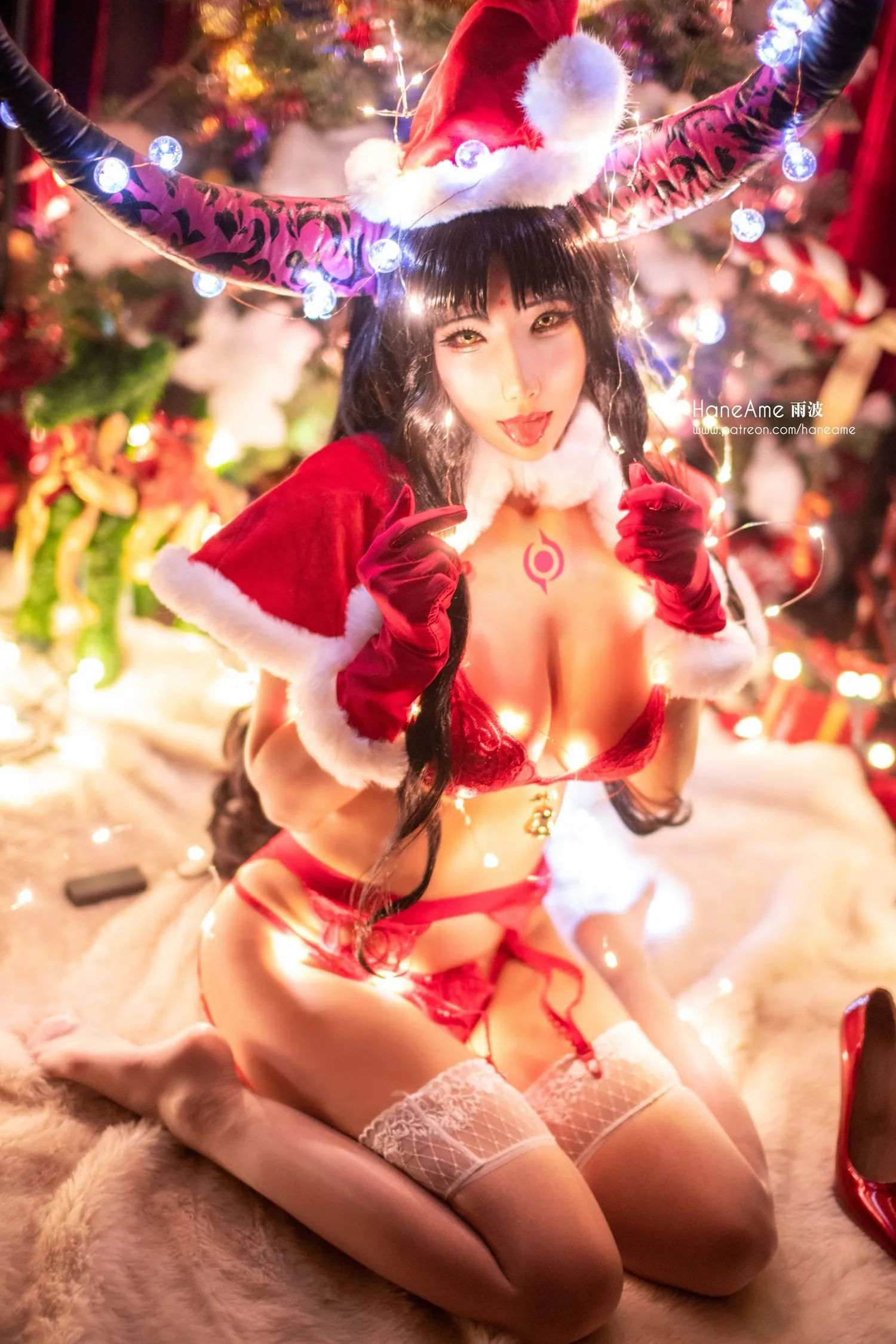 雨波_HaneAme 雨波2020年01月-FGO_sesshouin christmas_殺生院聖誕節 [11P]插图
