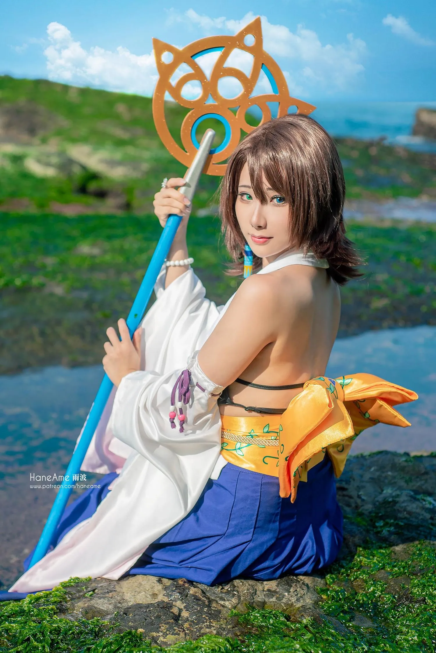 雨波_HaneAme 雨波2020年03月-Final Fantasy_Yuna尤娜 [19P]插图6