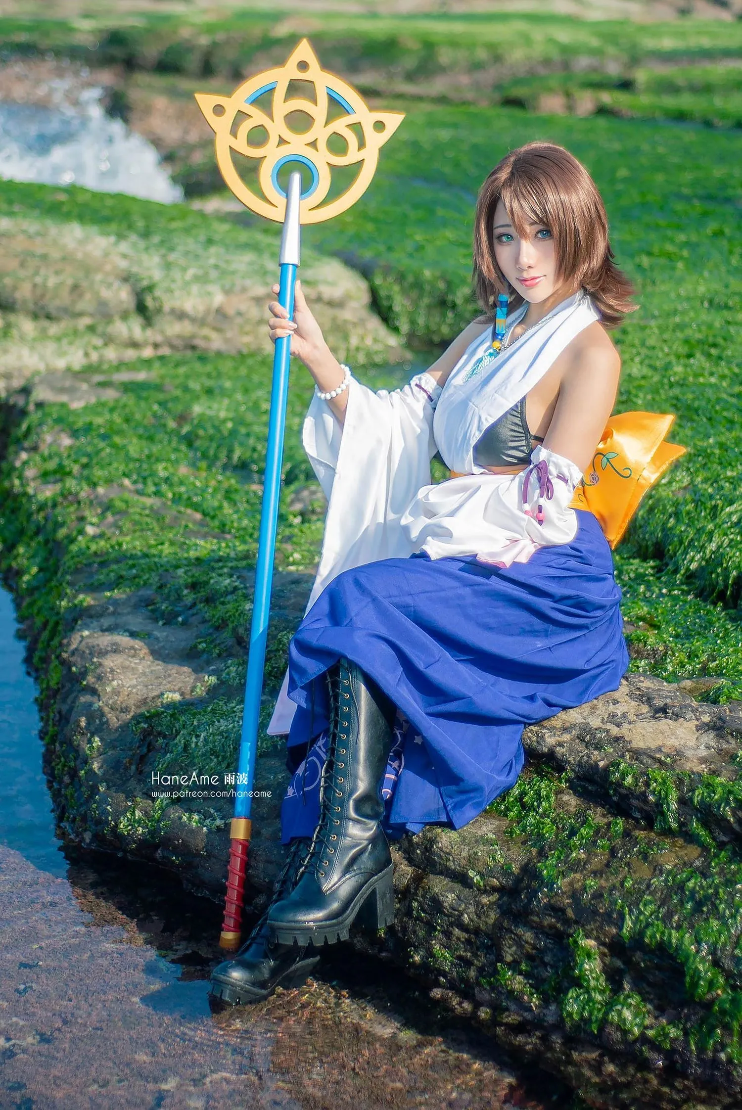 雨波_HaneAme 雨波2020年03月-Final Fantasy_Yuna尤娜 [19P]插图8