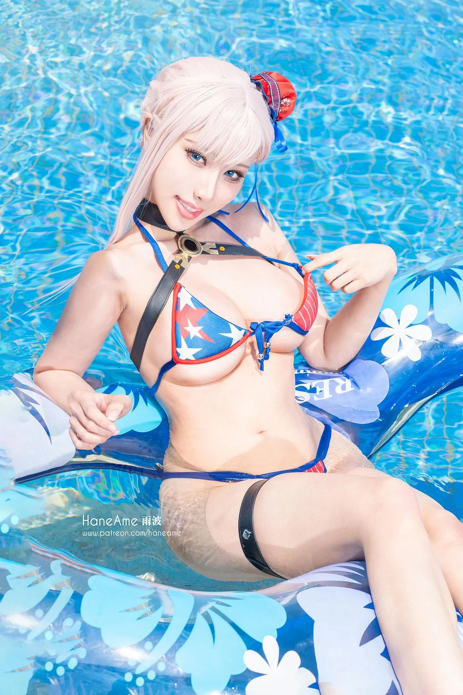 雨波_HaneAme 雨波2020年06月-FGO_musashi_swimsuit_武藏泳裝 [13P]插图7