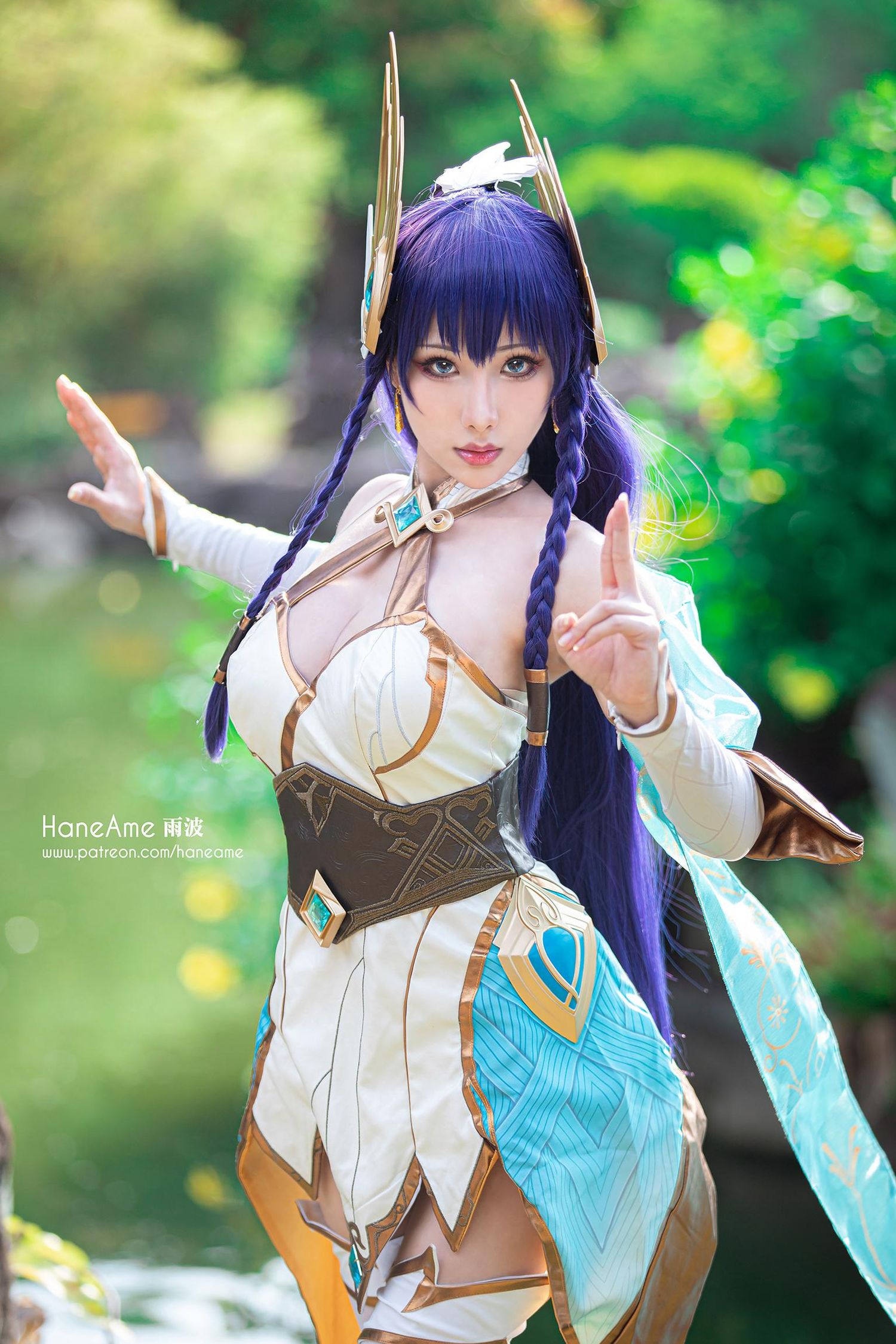 雨波_HaneAme 雨波2020年08月-LOL_Divine Sword Irelia_伊瑞莉亞劍仙 [12P]插图