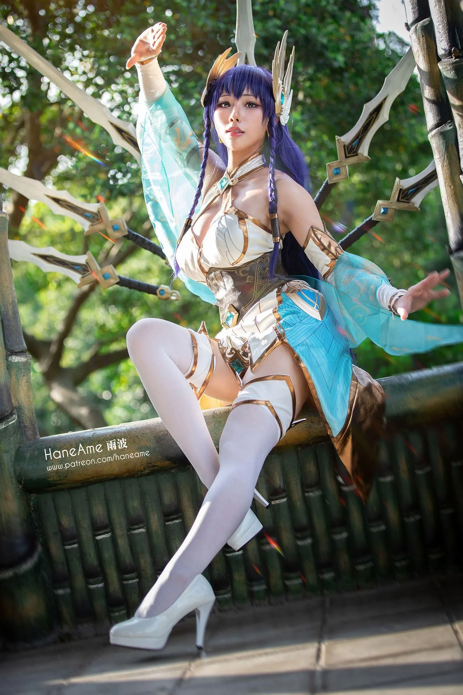 雨波_HaneAme 雨波2020年08月-LOL_Divine Sword Irelia_伊瑞莉亞劍仙 [12P]插图2