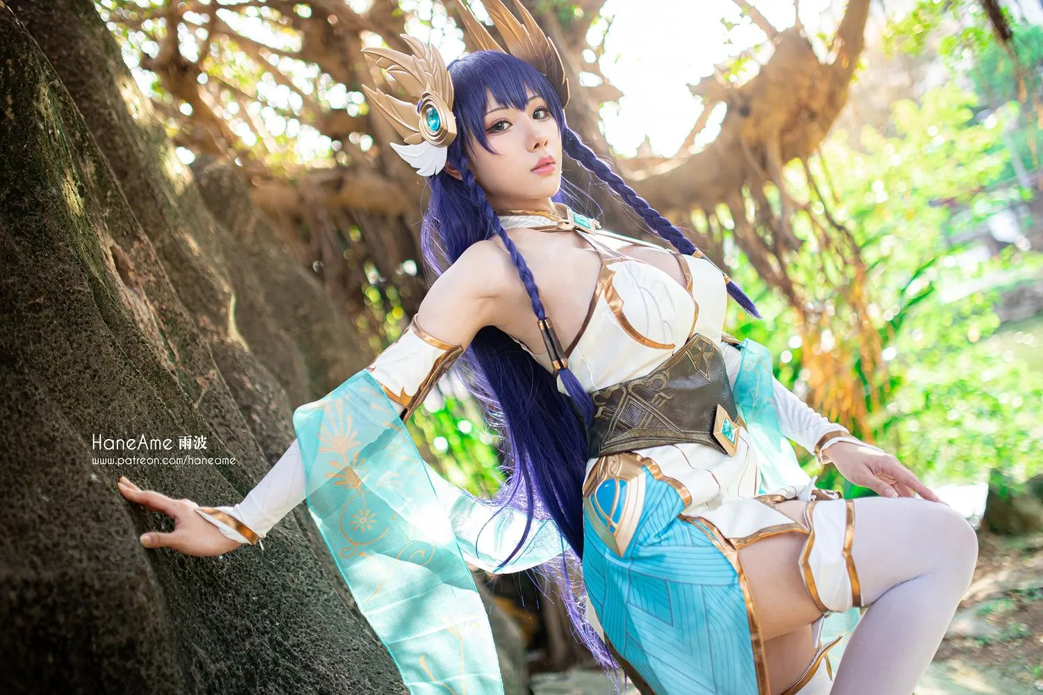 雨波_HaneAme 雨波2020年08月-LOL_Divine Sword Irelia_伊瑞莉亞劍仙 [12P]插图6