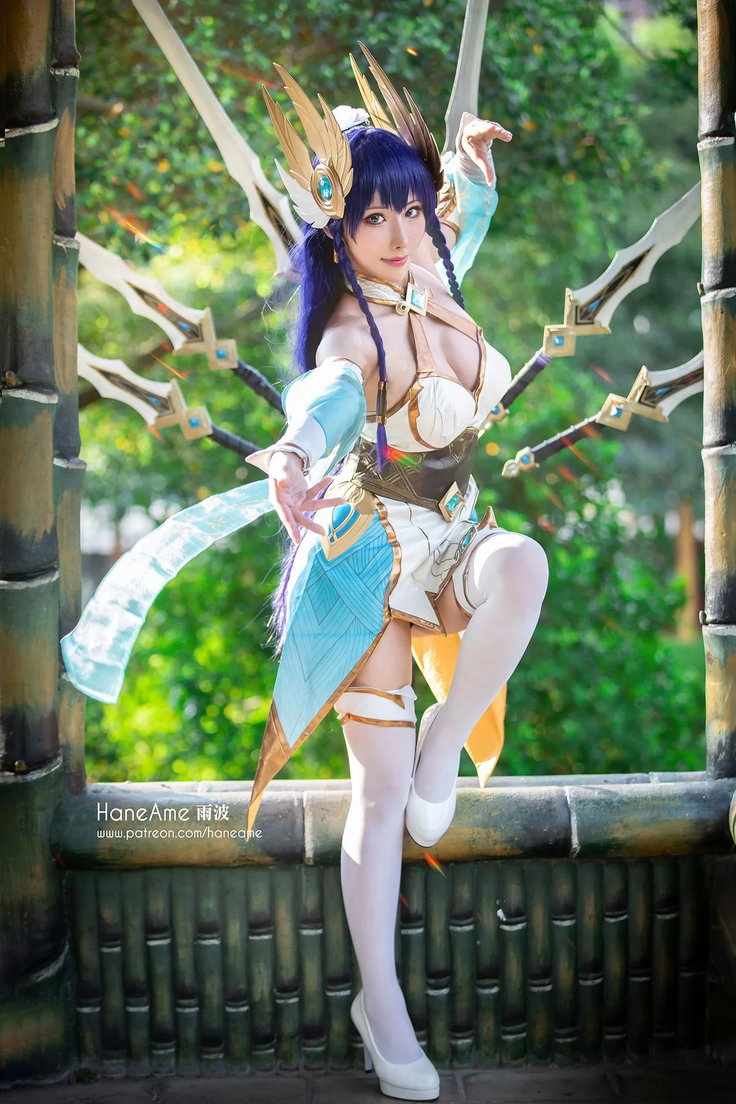 雨波_HaneAme 雨波2020年08月-LOL_Divine Sword Irelia_伊瑞莉亞劍仙 [12P]插图9