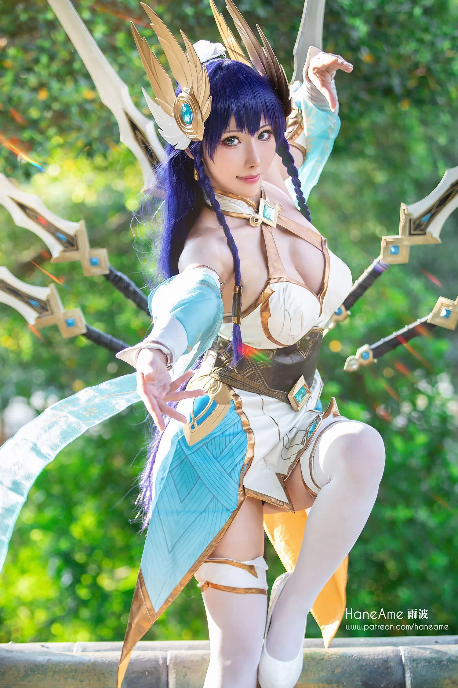 雨波_HaneAme 雨波2020年08月-LOL_Divine Sword Irelia_伊瑞莉亞劍仙 [12P]插图
