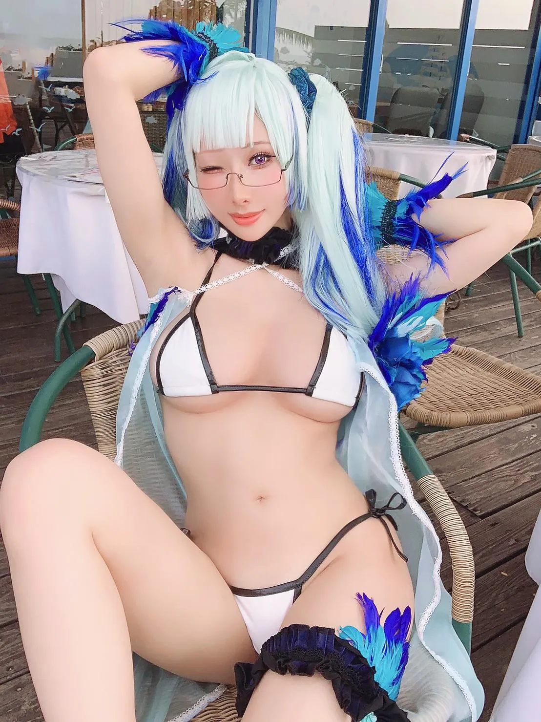雨波_HaneAme 雨波2020年09月-FGO_Bryhild_布倫西爾德泳裝 [22P]插图