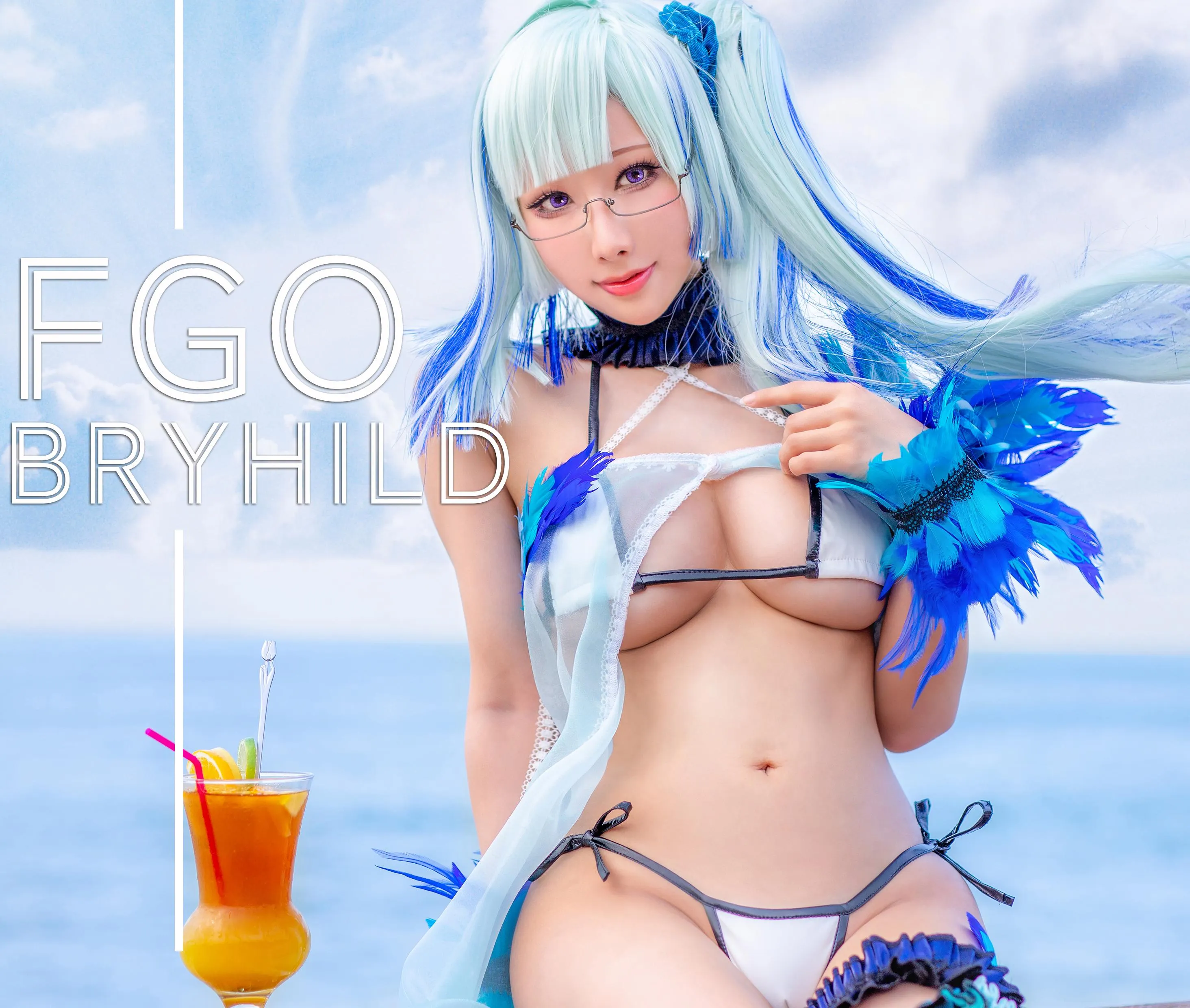 雨波_HaneAme 雨波2020年09月-FGO_Bryhild_布倫西爾德泳裝 [22P]插图1
