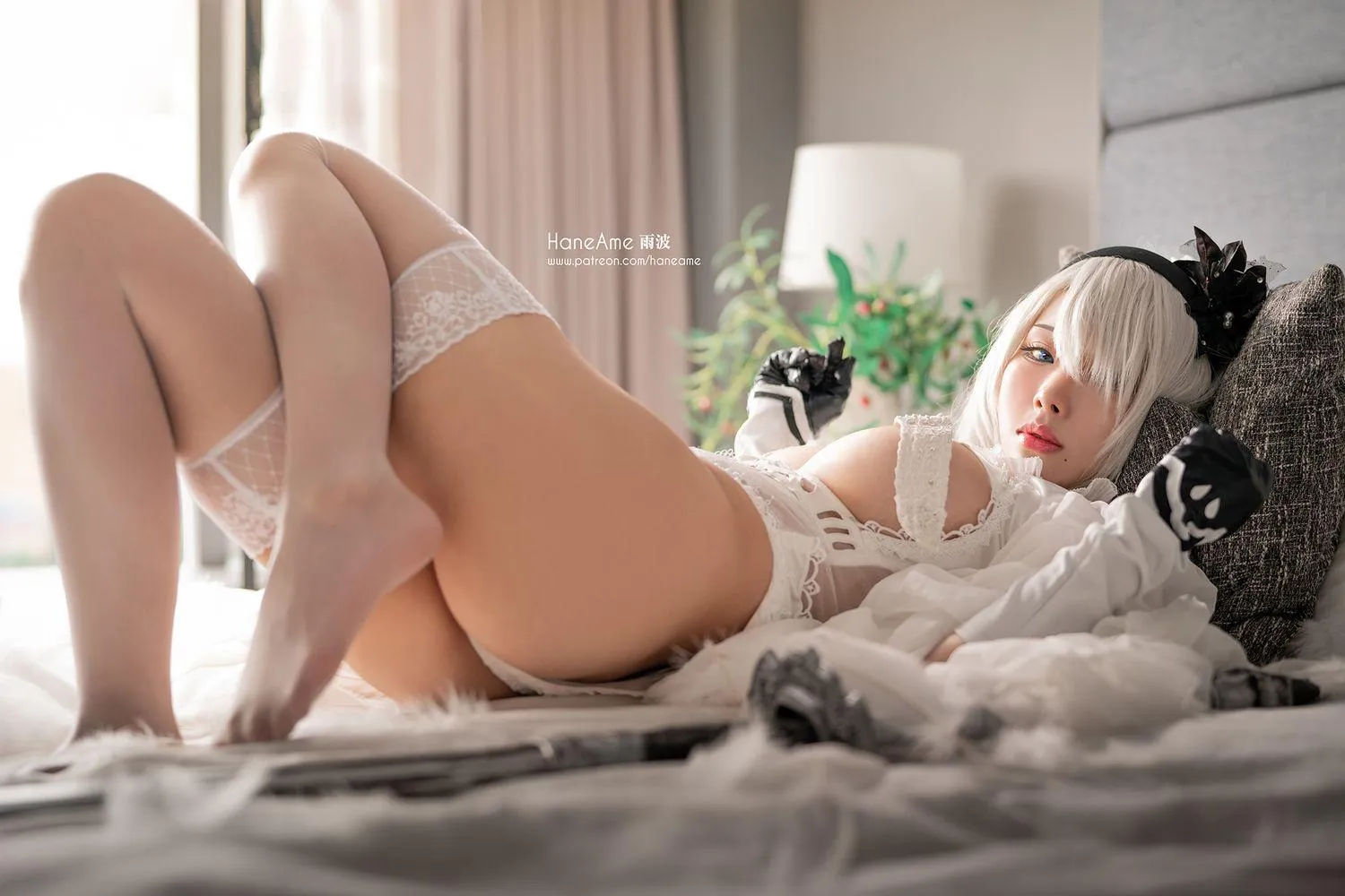 雨波_HaneAme 雨波2020年09月-NIER_2B_WEDDIMG DRESS_白婚紗 [38P]插图2