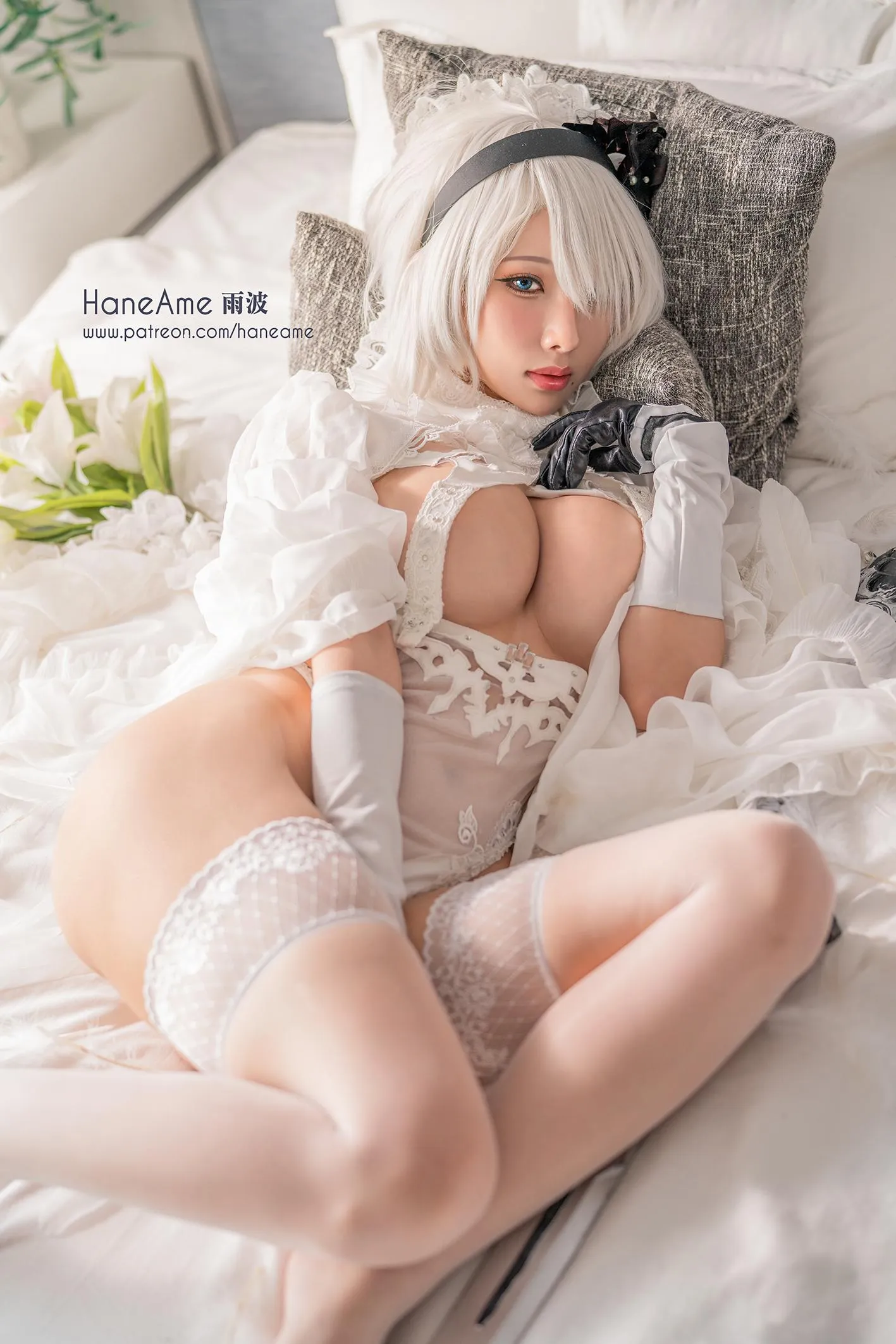雨波_HaneAme 雨波2020年09月-NIER_2B_WEDDIMG DRESS_白婚紗 [38P]插图6