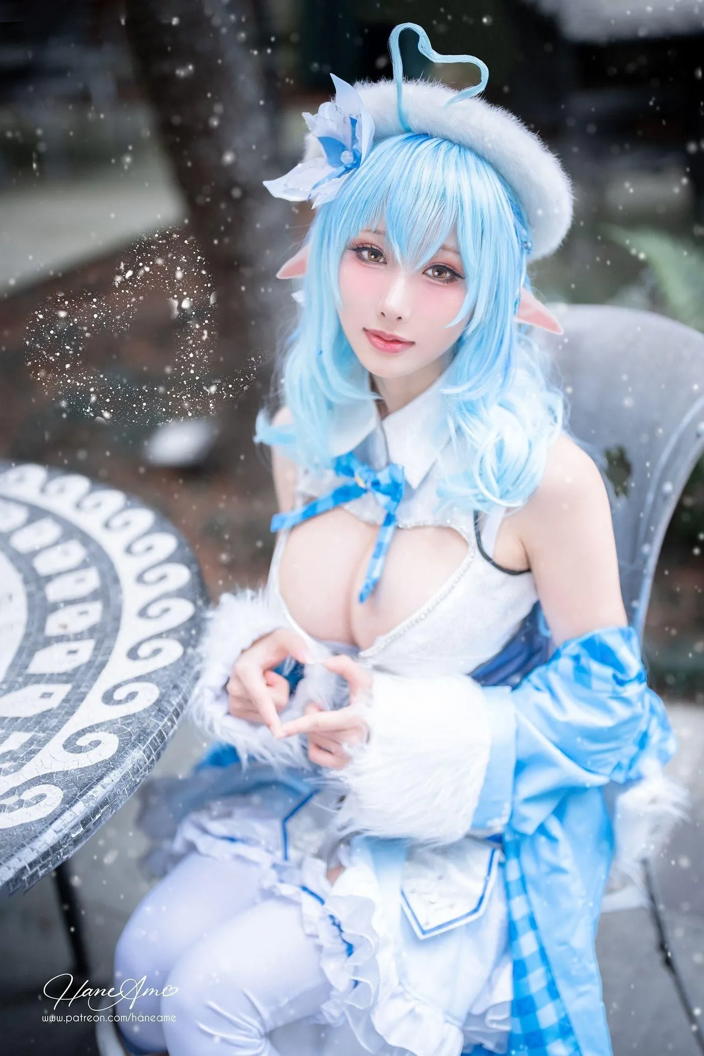 雨波_HaneAme – NO.188 2022年12月订阅(4套 视频)-Hololive Yukihana Lamy [47P]插图6
