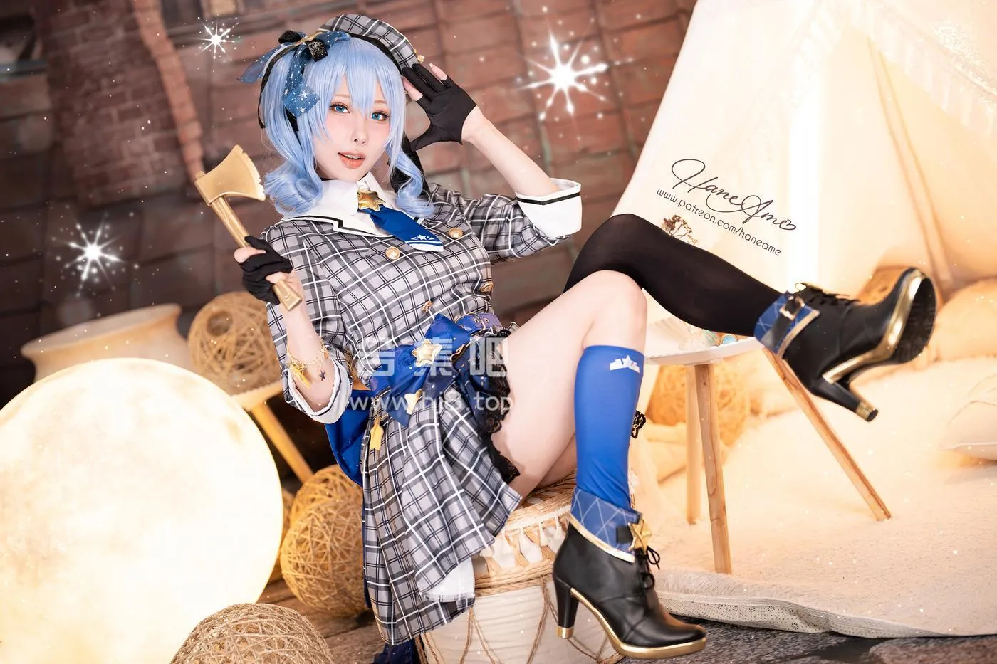 雨波_HaneAme – NO.189 2023年04月新品订阅(4套 视频)-Hololive_Suise_星街 [41P]插图1