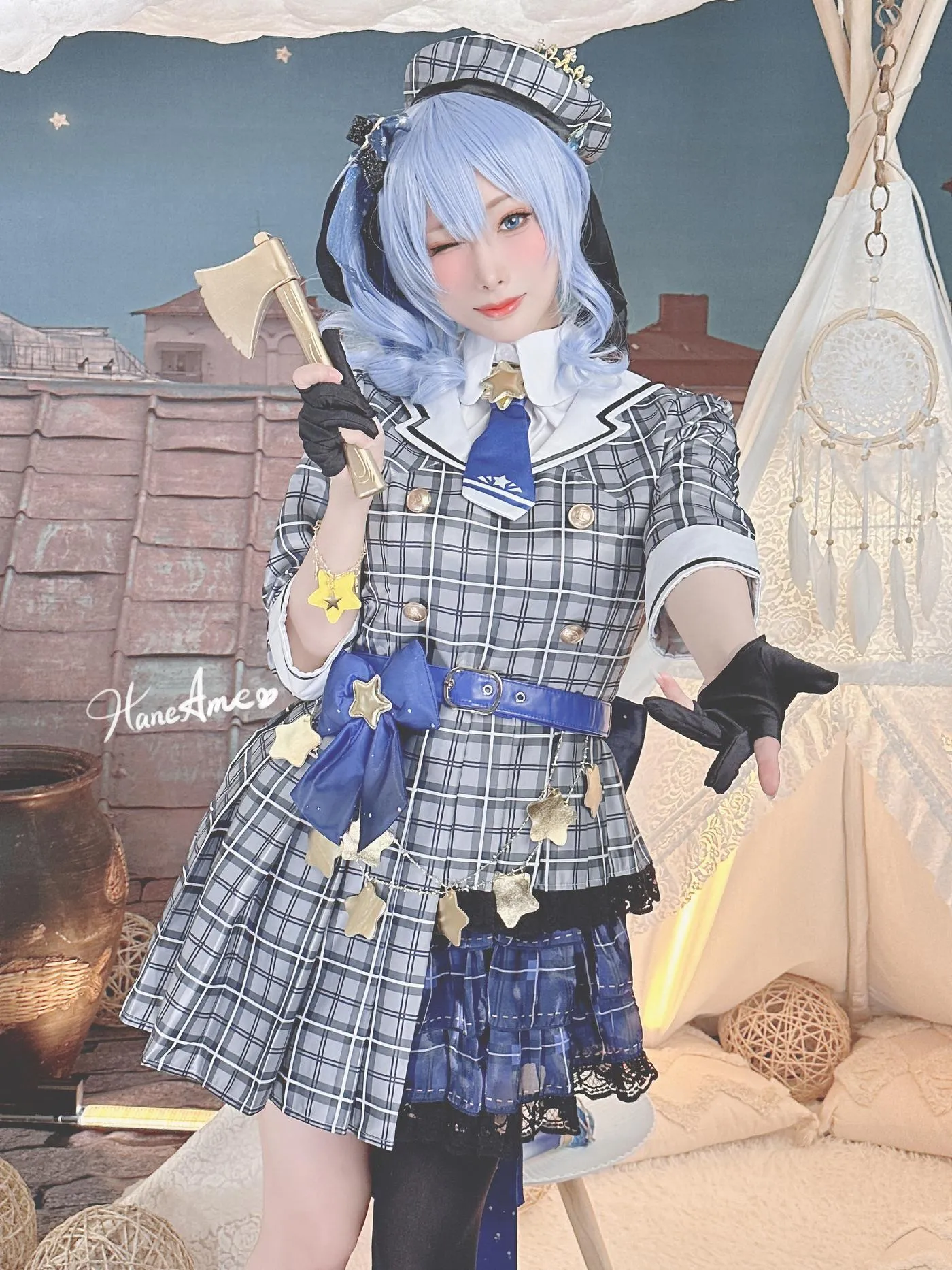 雨波_HaneAme – NO.189 2023年04月新品订阅(4套 视频)-Hololive_Suise_星街 [41P]插图6